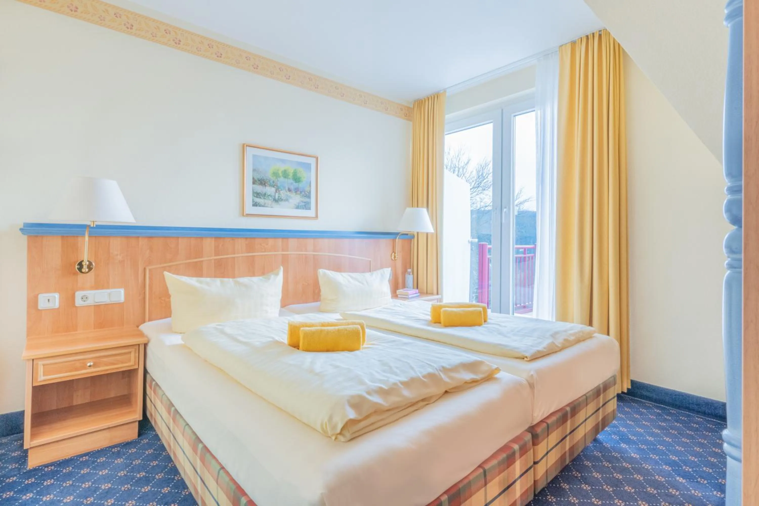 Bed in Chalet Sonnenhang Oberhof