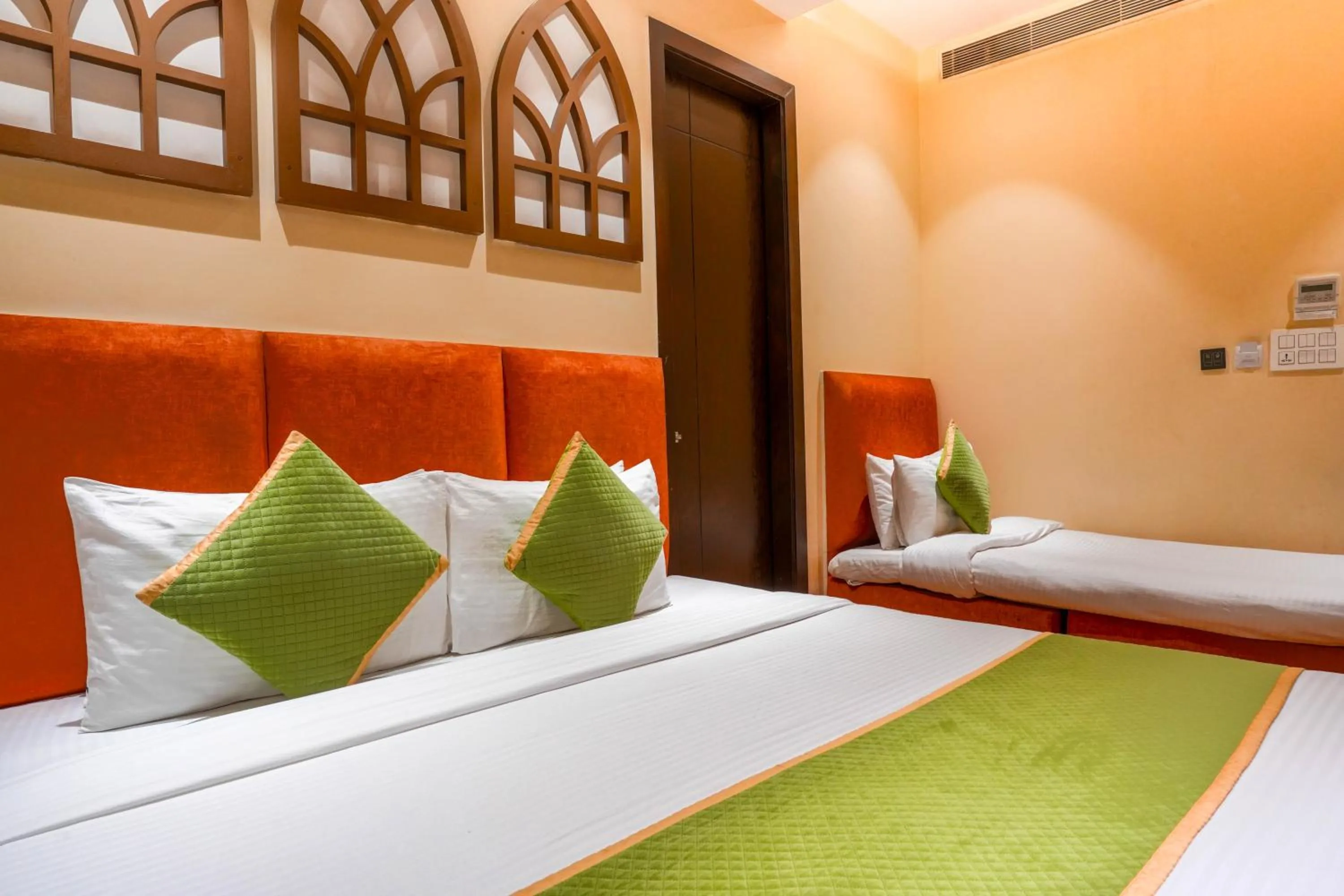 Bed in Stamps Golden Lagoon by Eight Continents - Opposite to Golden Temple