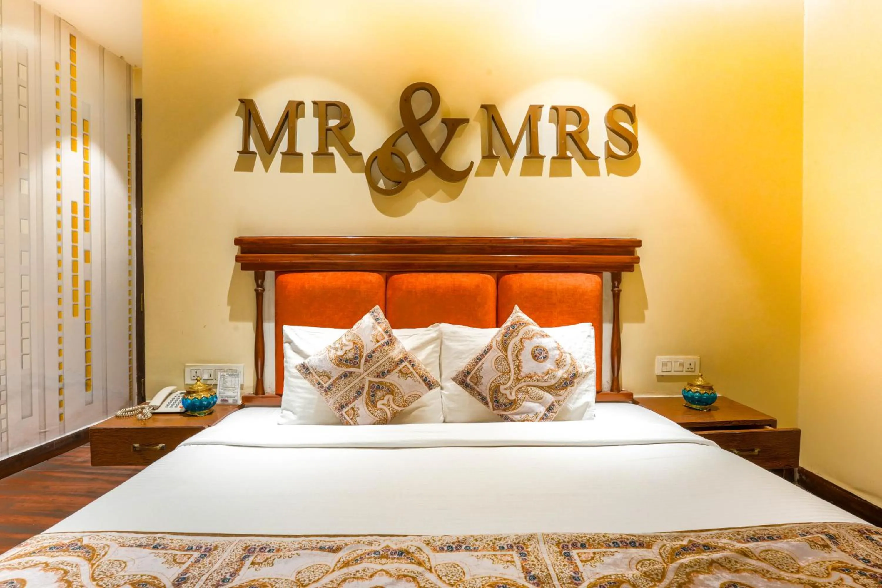 Bed in Stamps Golden Lagoon by Eight Continents - Opposite to Golden Temple