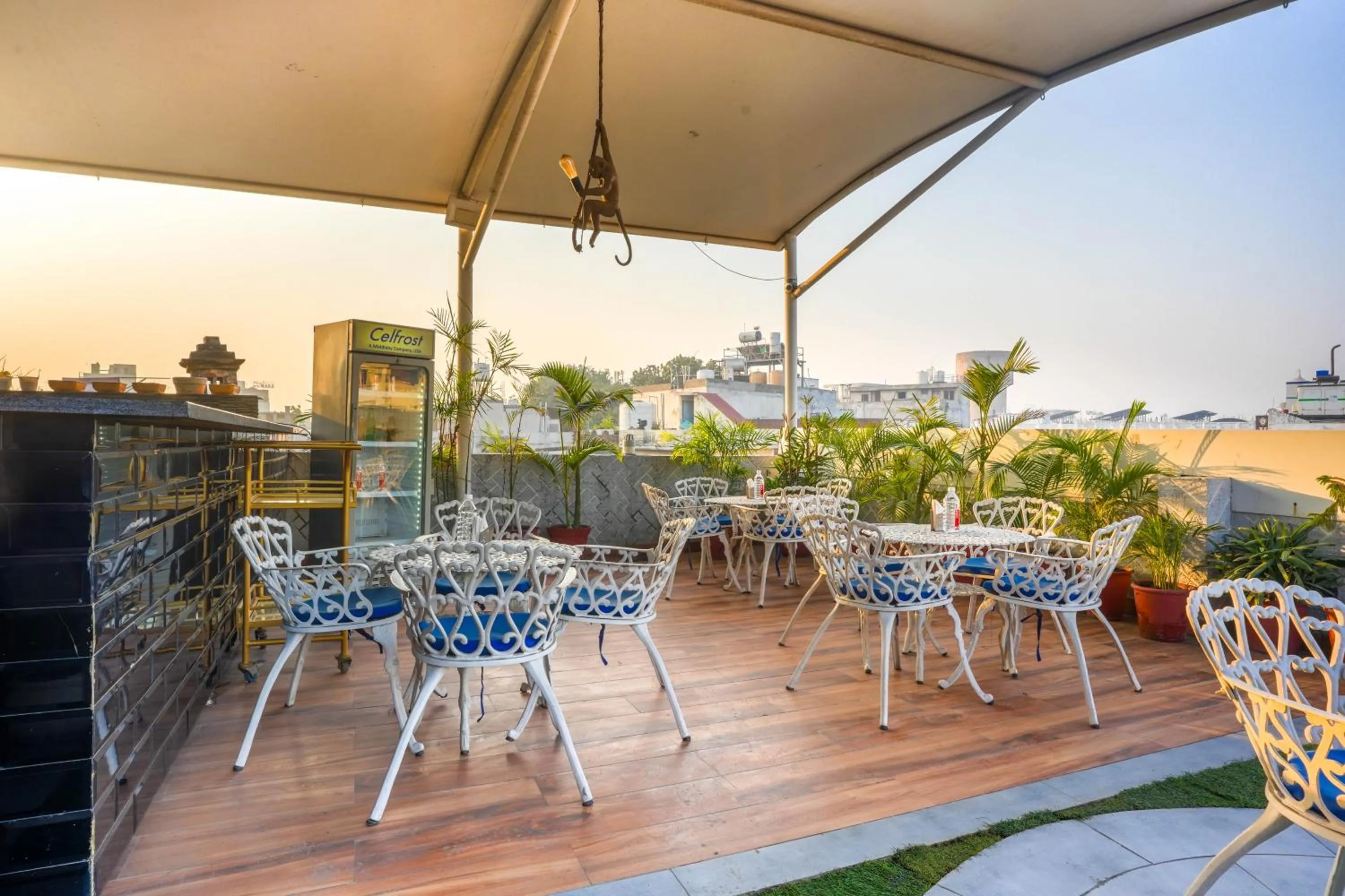 Balcony/Terrace in Stamps Golden Lagoon by Eight Continents - Opposite to Golden Temple