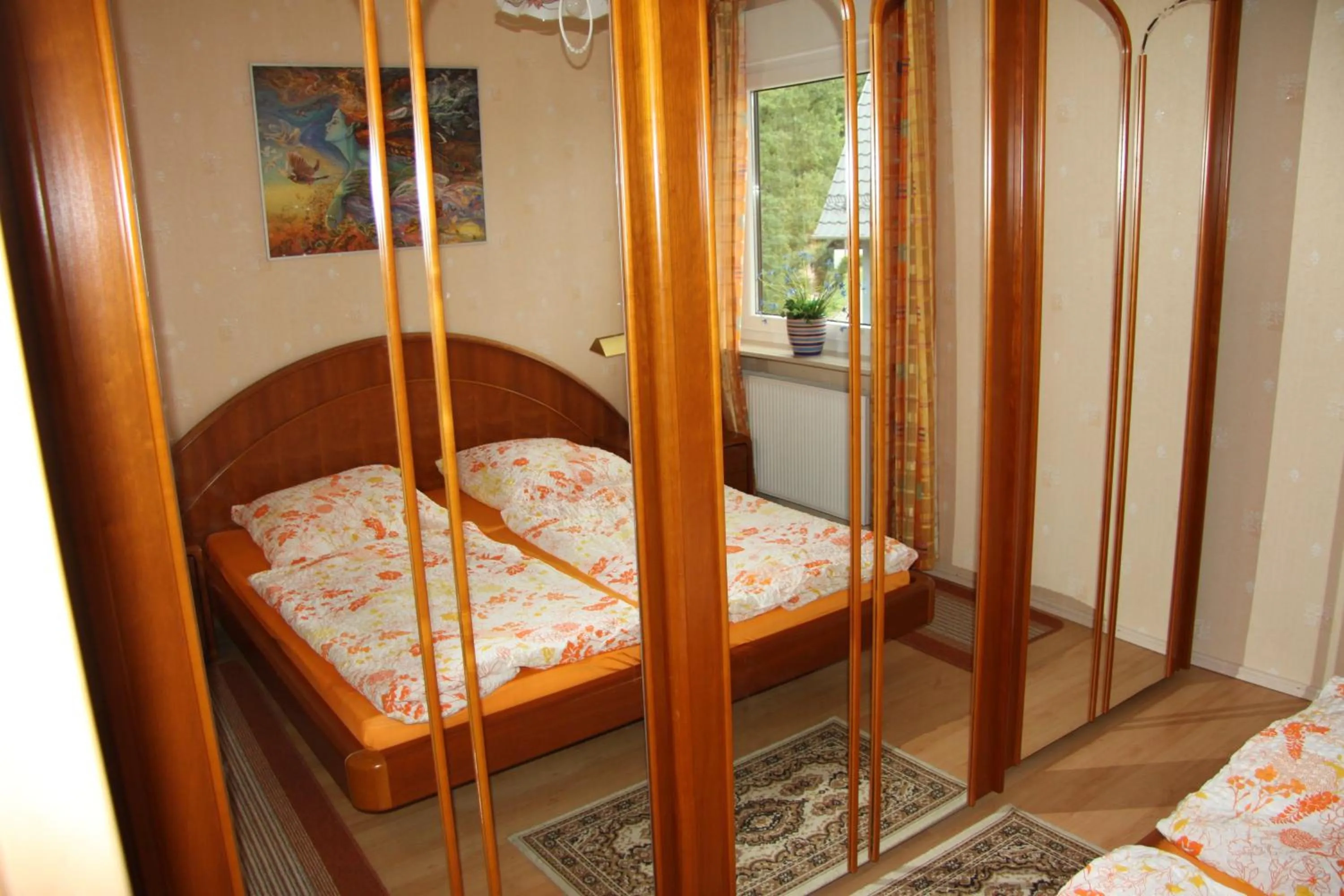 Bedroom in Gästehaus Alexanna