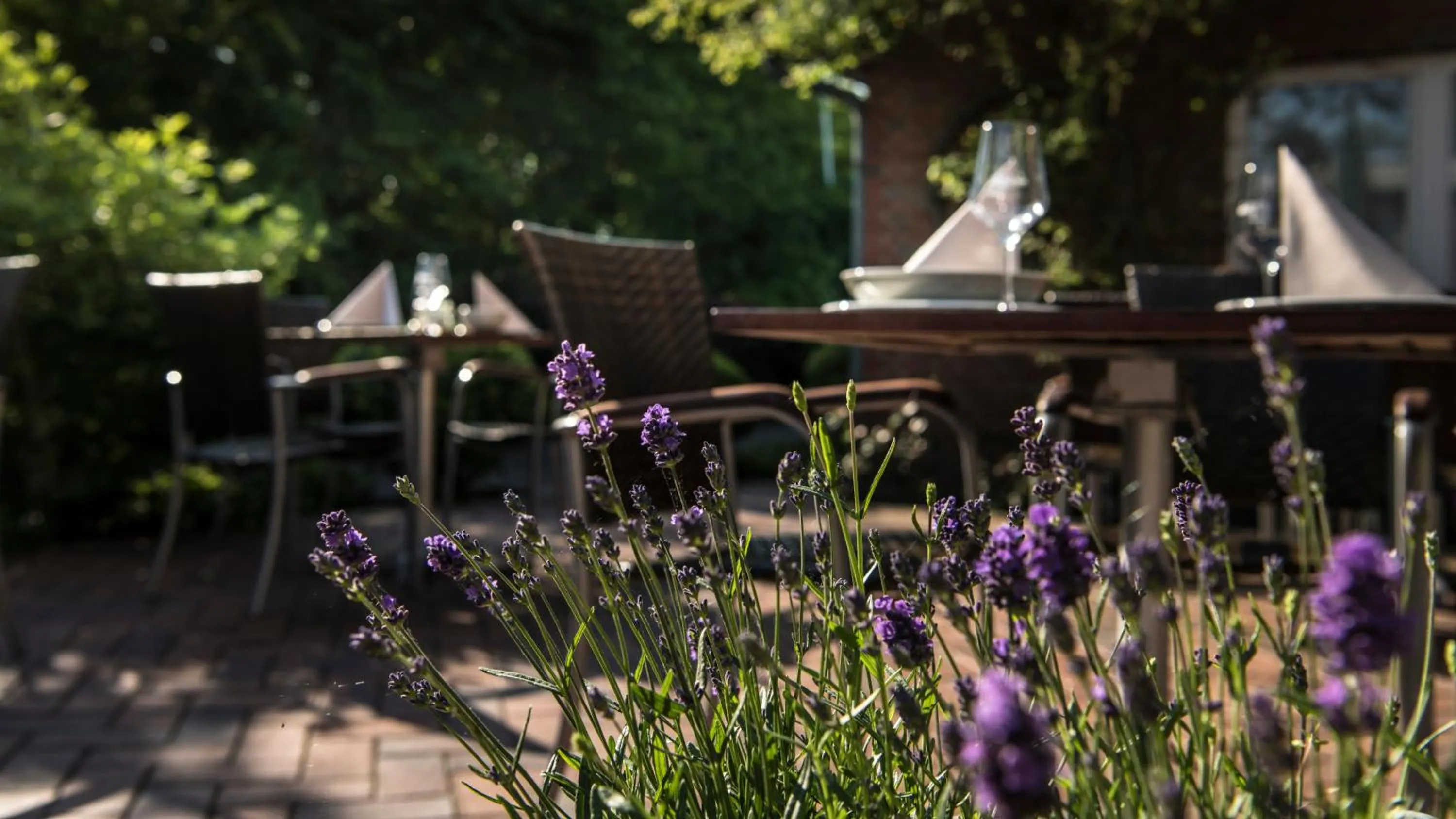 Balcony/Terrace in Kirchspielkrug Landhotel & Restaurant