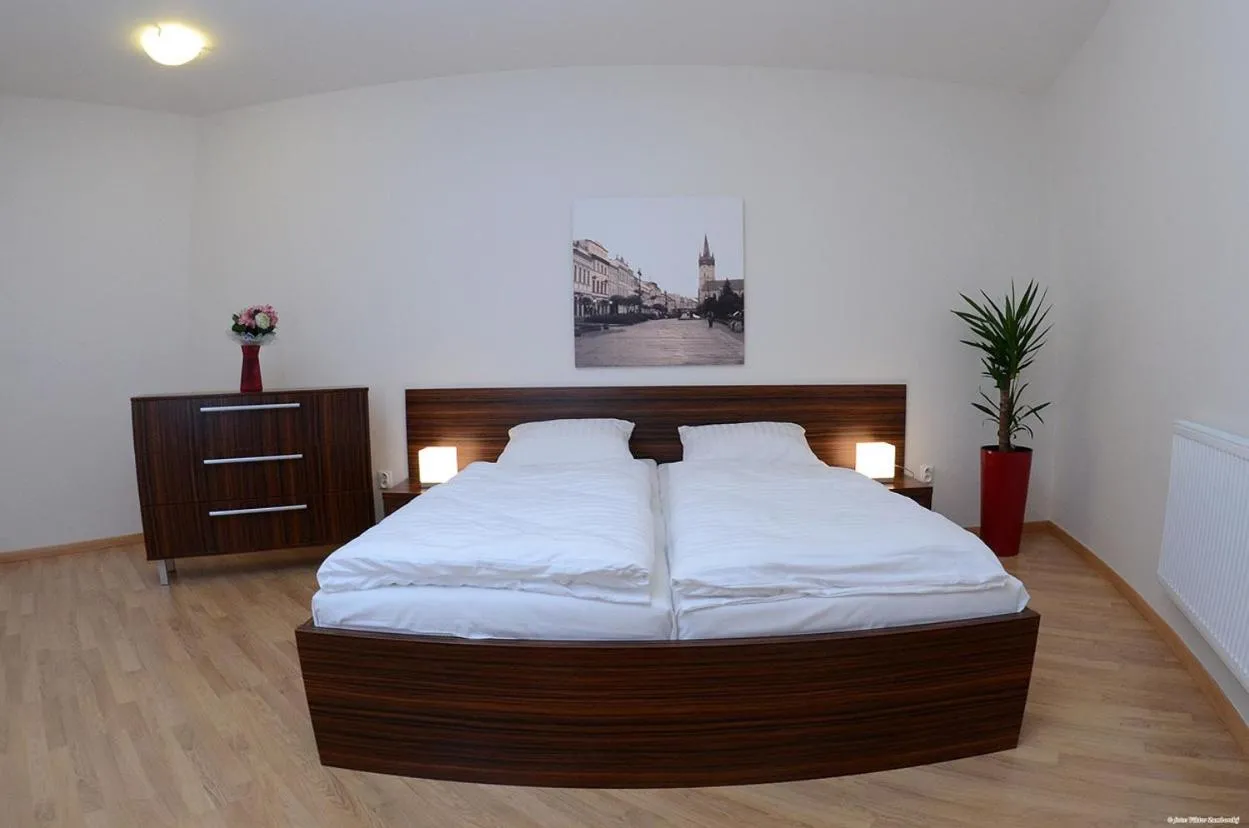 Bed in Hotel Bélier