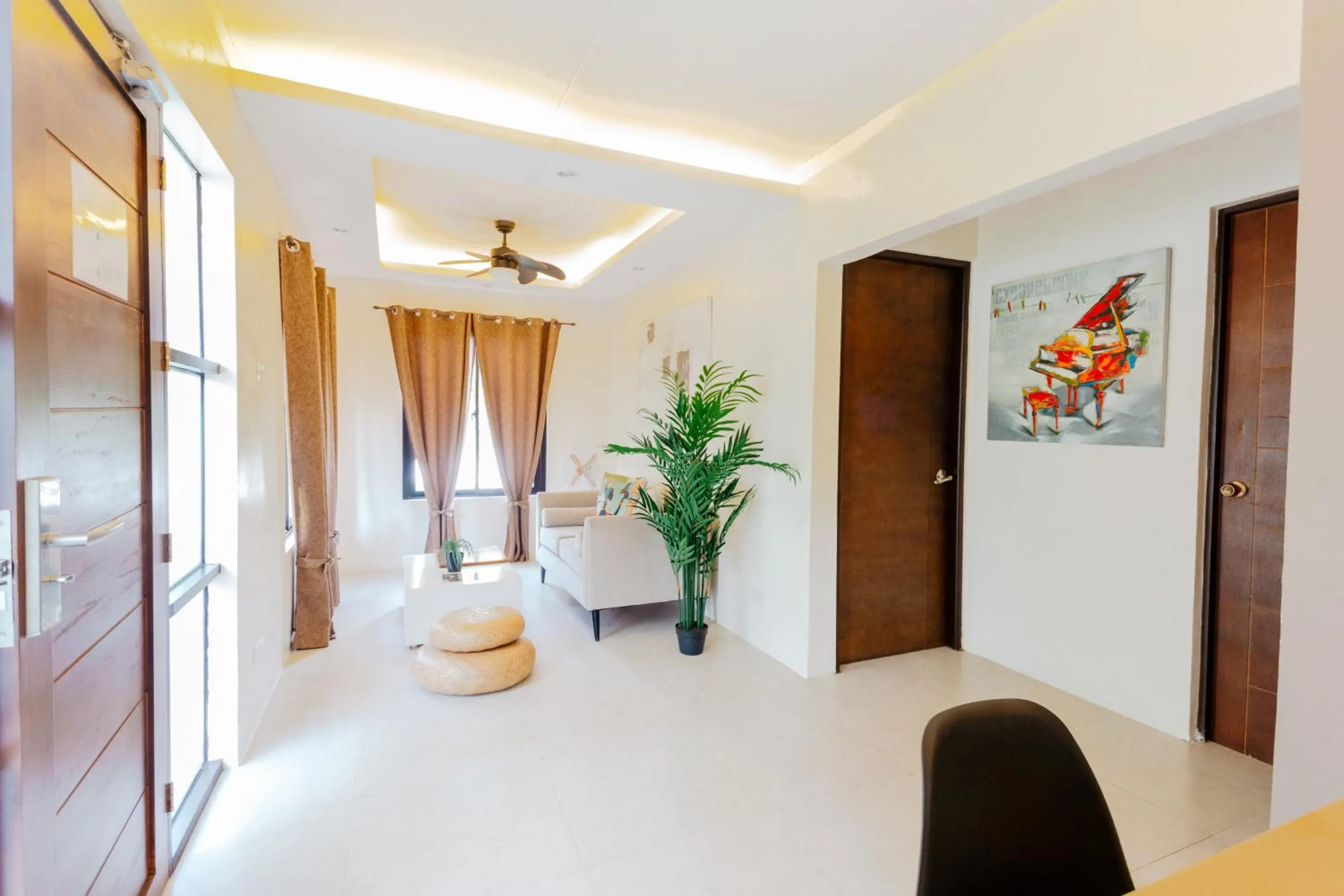 Living room in Spacio Caliraya Bed & Breakfast