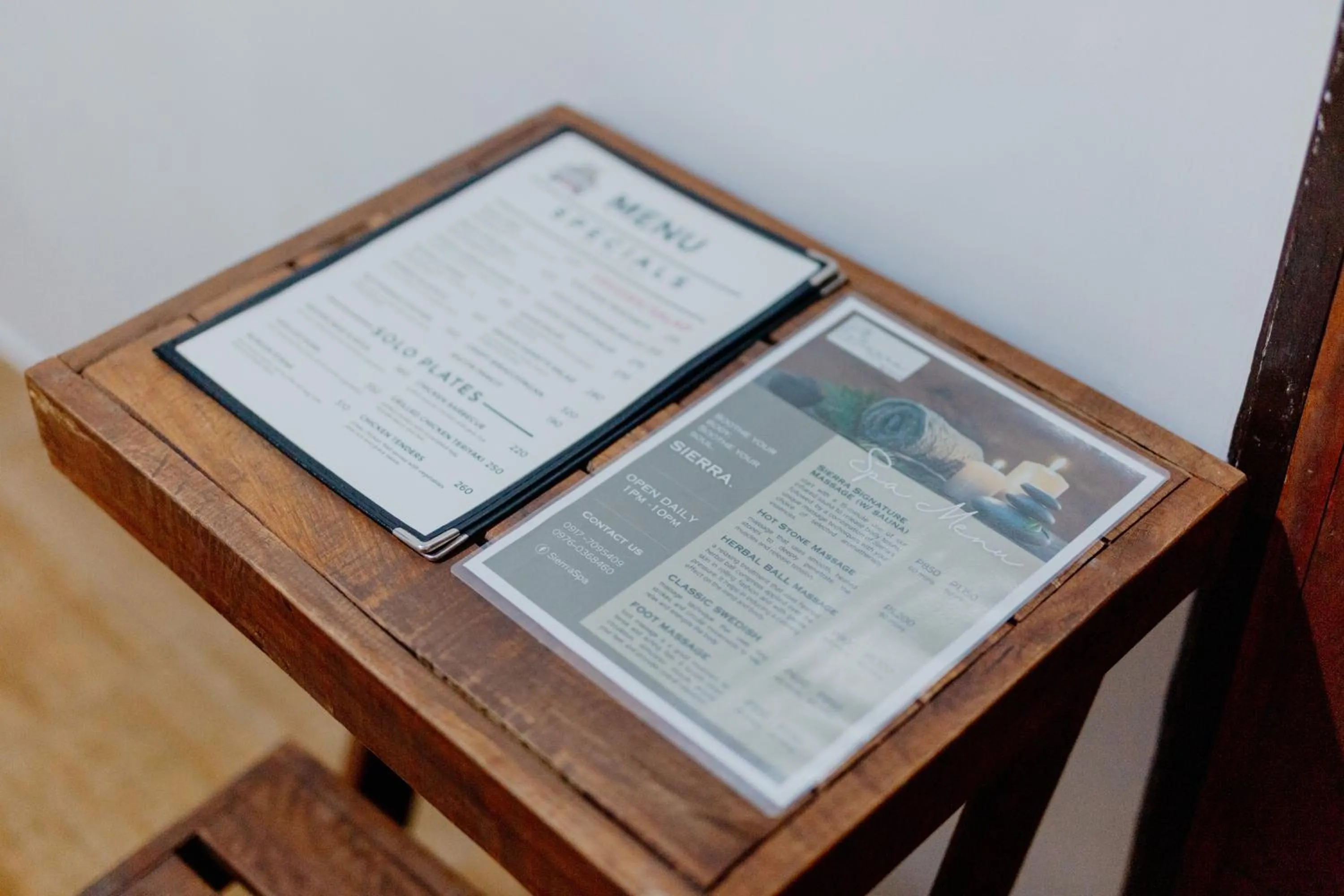 Food in Spacio Caliraya Bed & Breakfast