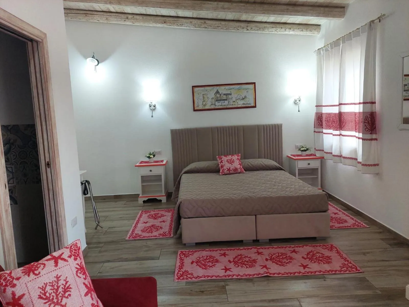 Bed in Sisula Country Hotel & SPA