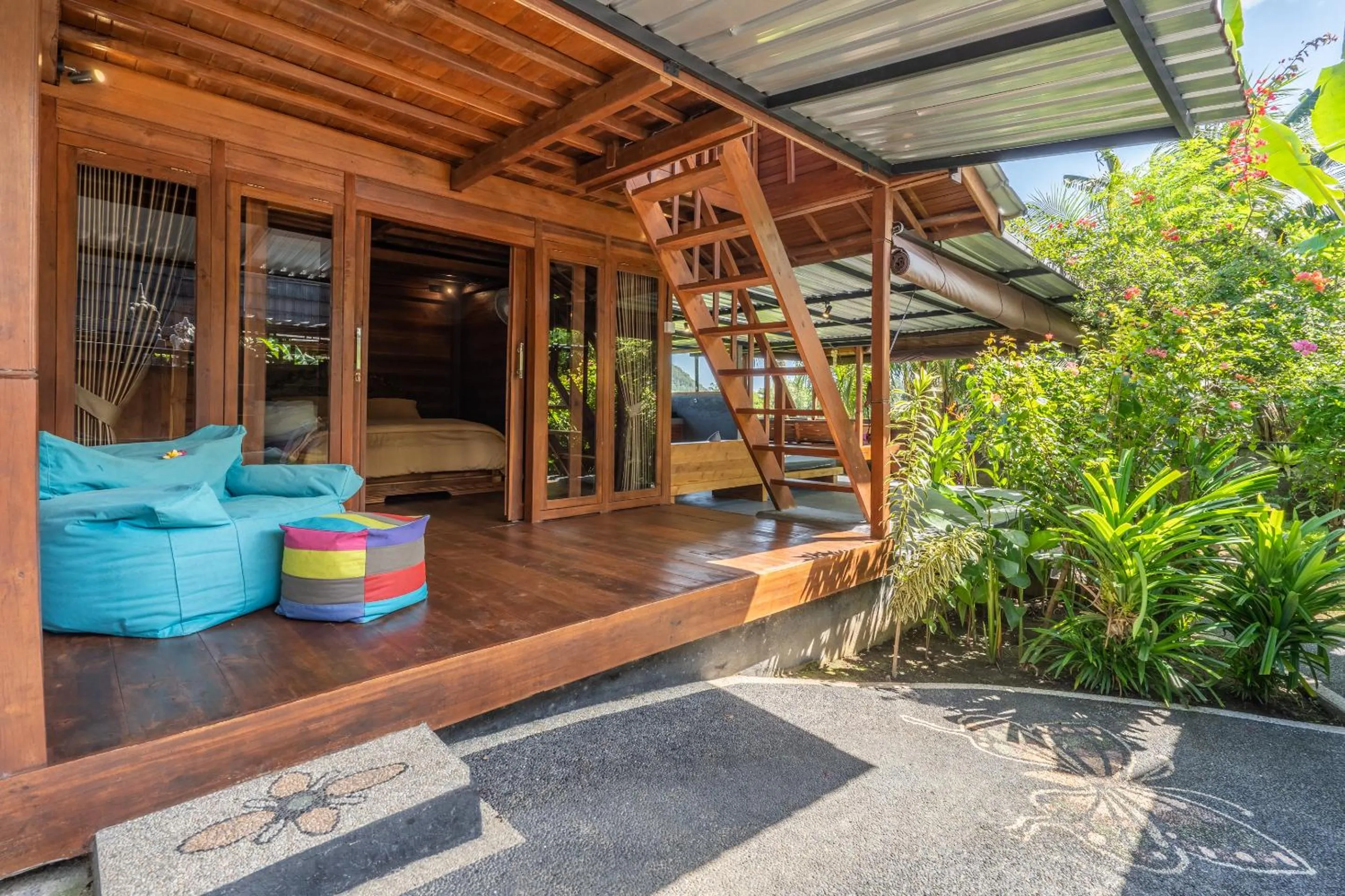 Garden in Pondok Carik Villa Manggis