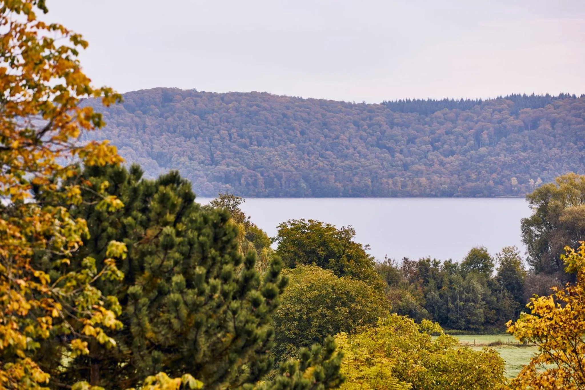 Lake view in Seehotel Maria Laach