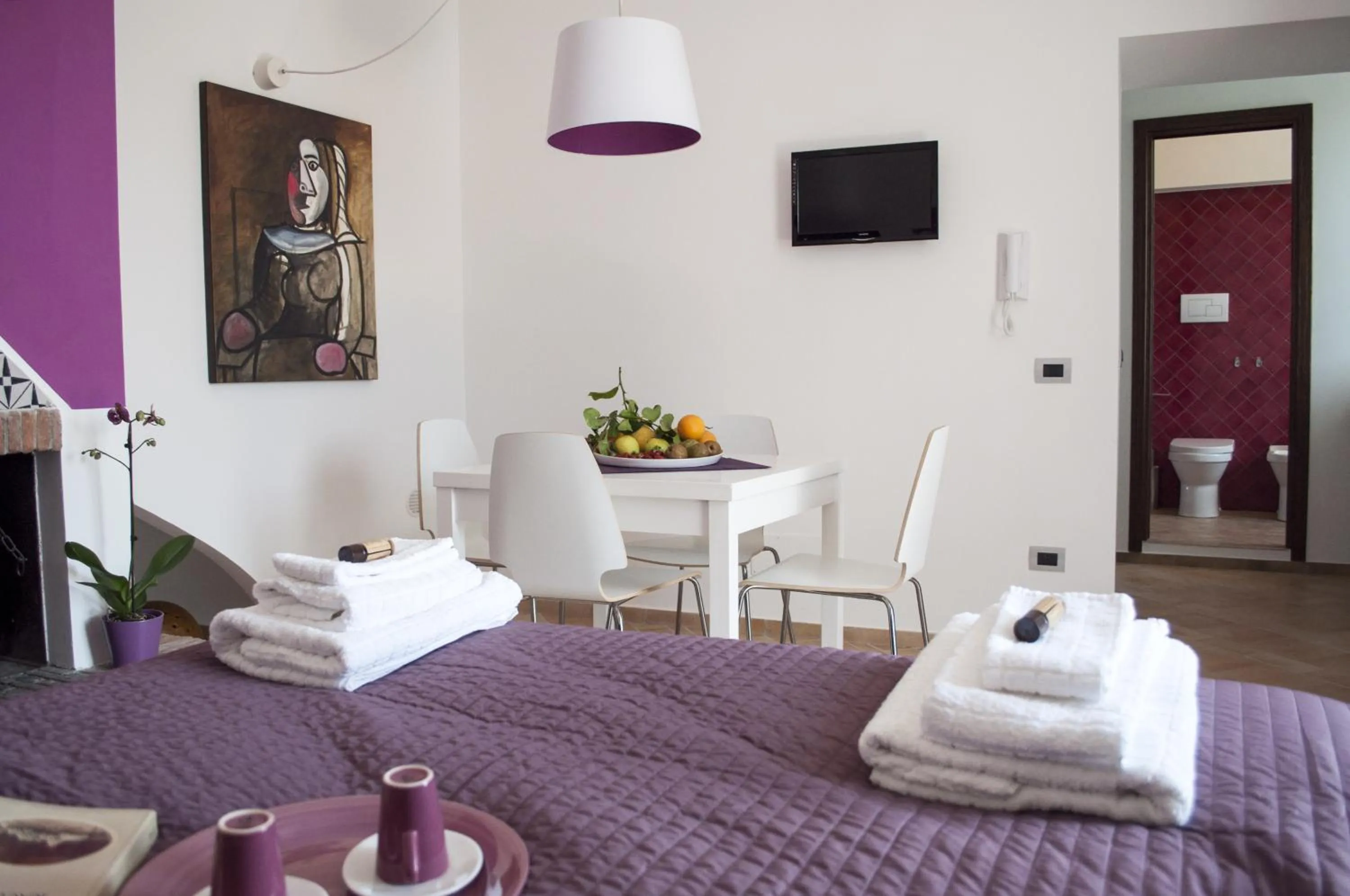 Living room, Bed in Residence Zelzar