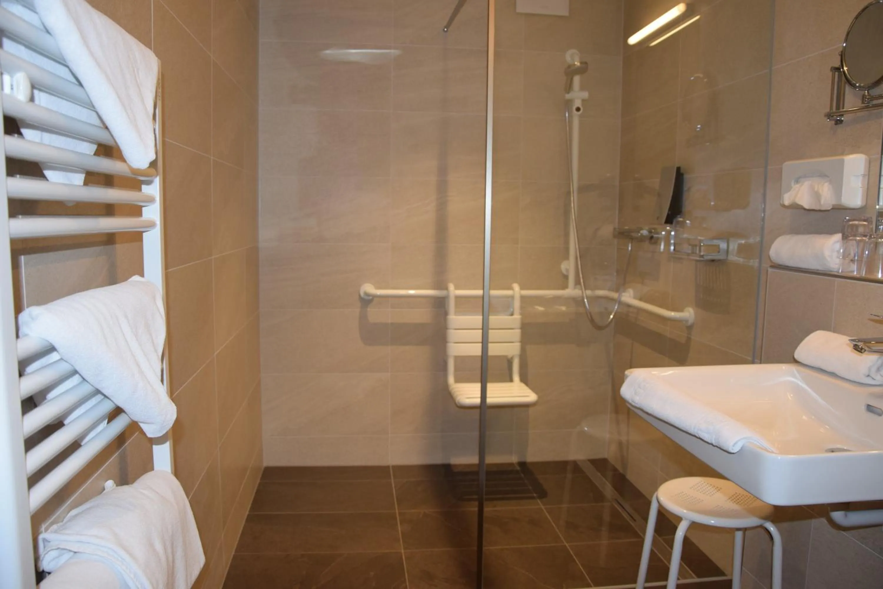 Bathroom in Seehotel Herlinde