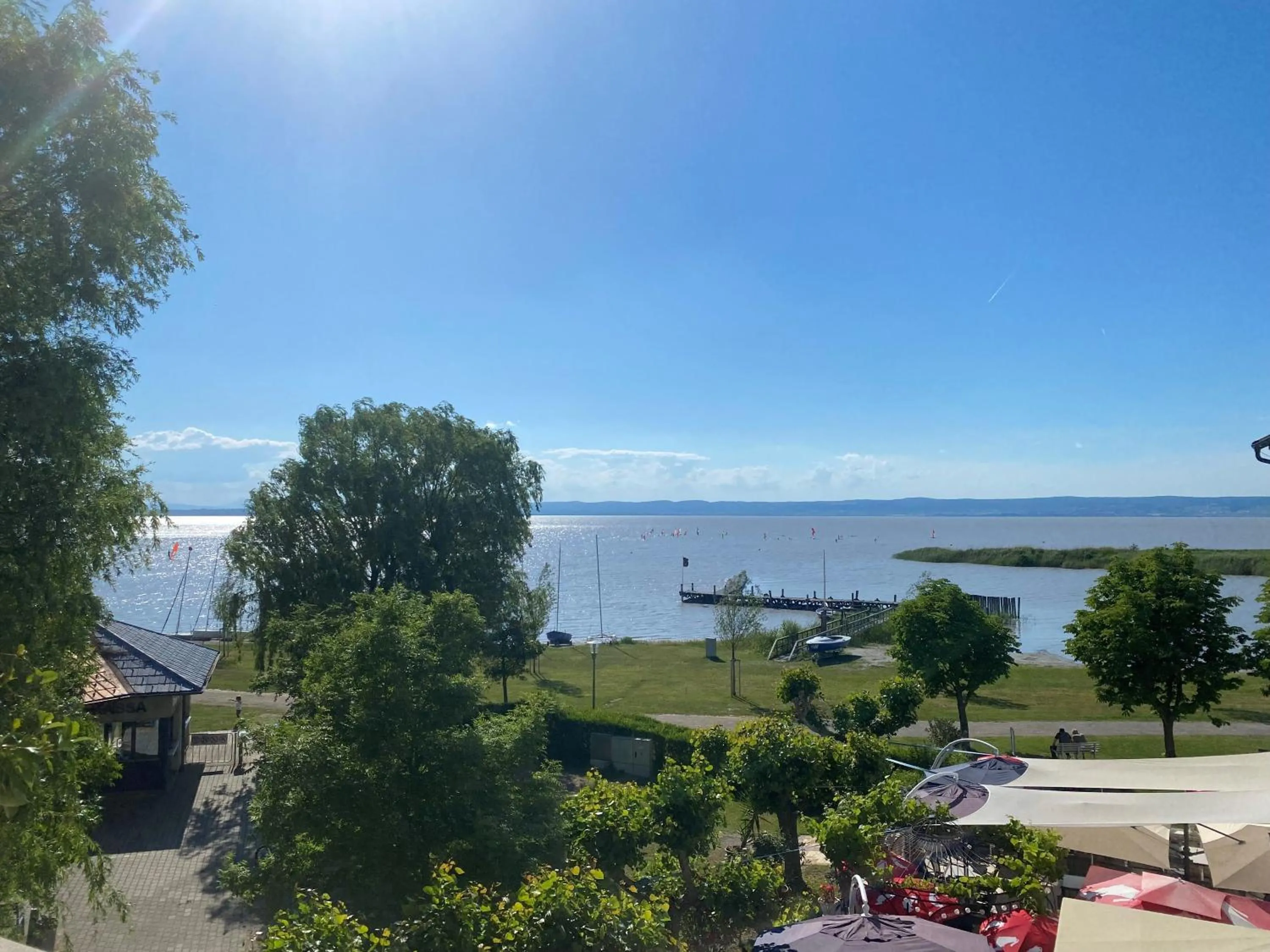 View (from property/room) in Seehotel Herlinde