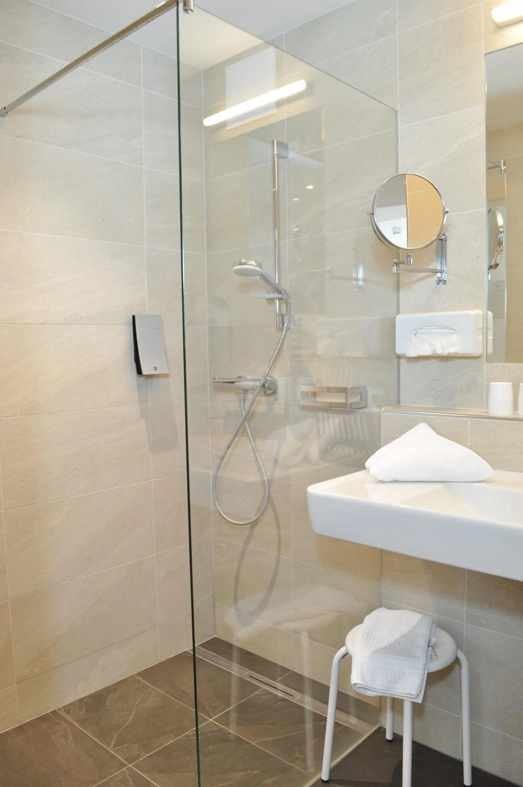 Shower in Seehotel Herlinde