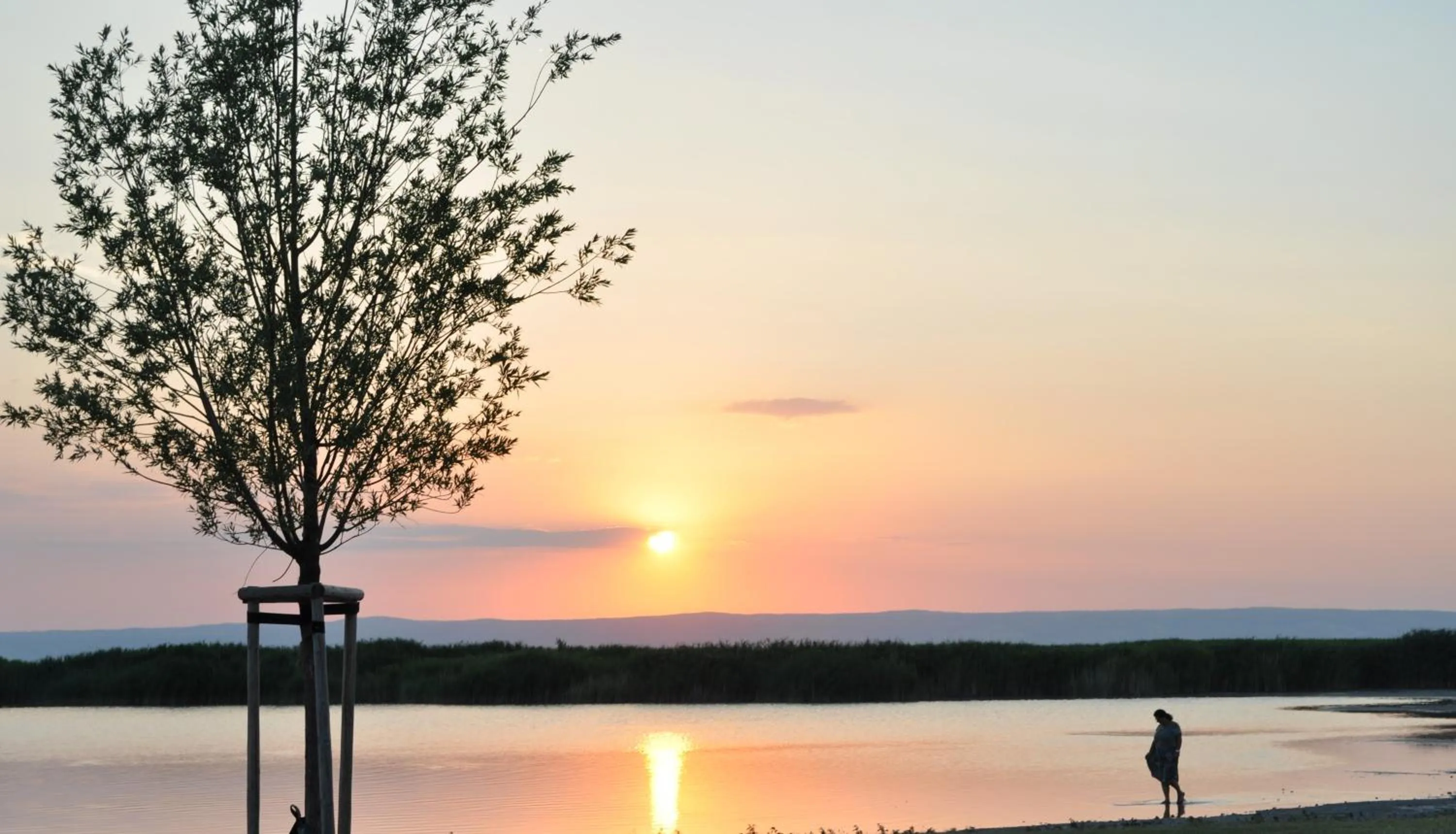 Sunset in Seehotel Herlinde