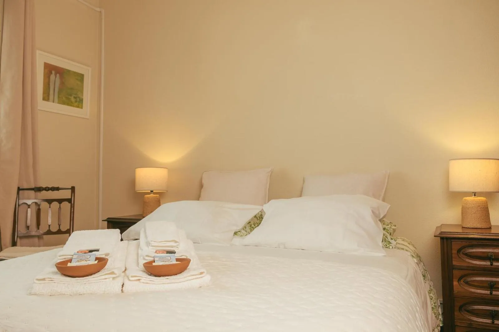 Bed in AmendoeirasHouse-SustainableLiving