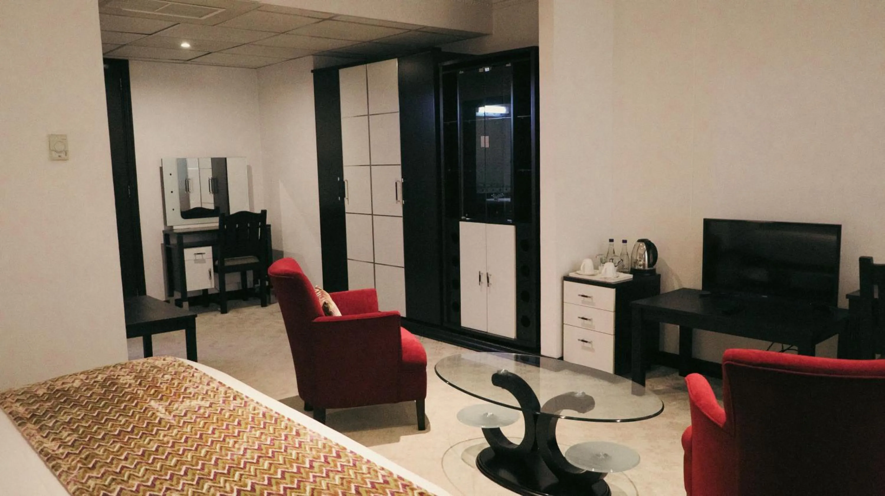 Seating area in The Panari Hotel - Near Jomo Kenyatta International Airport