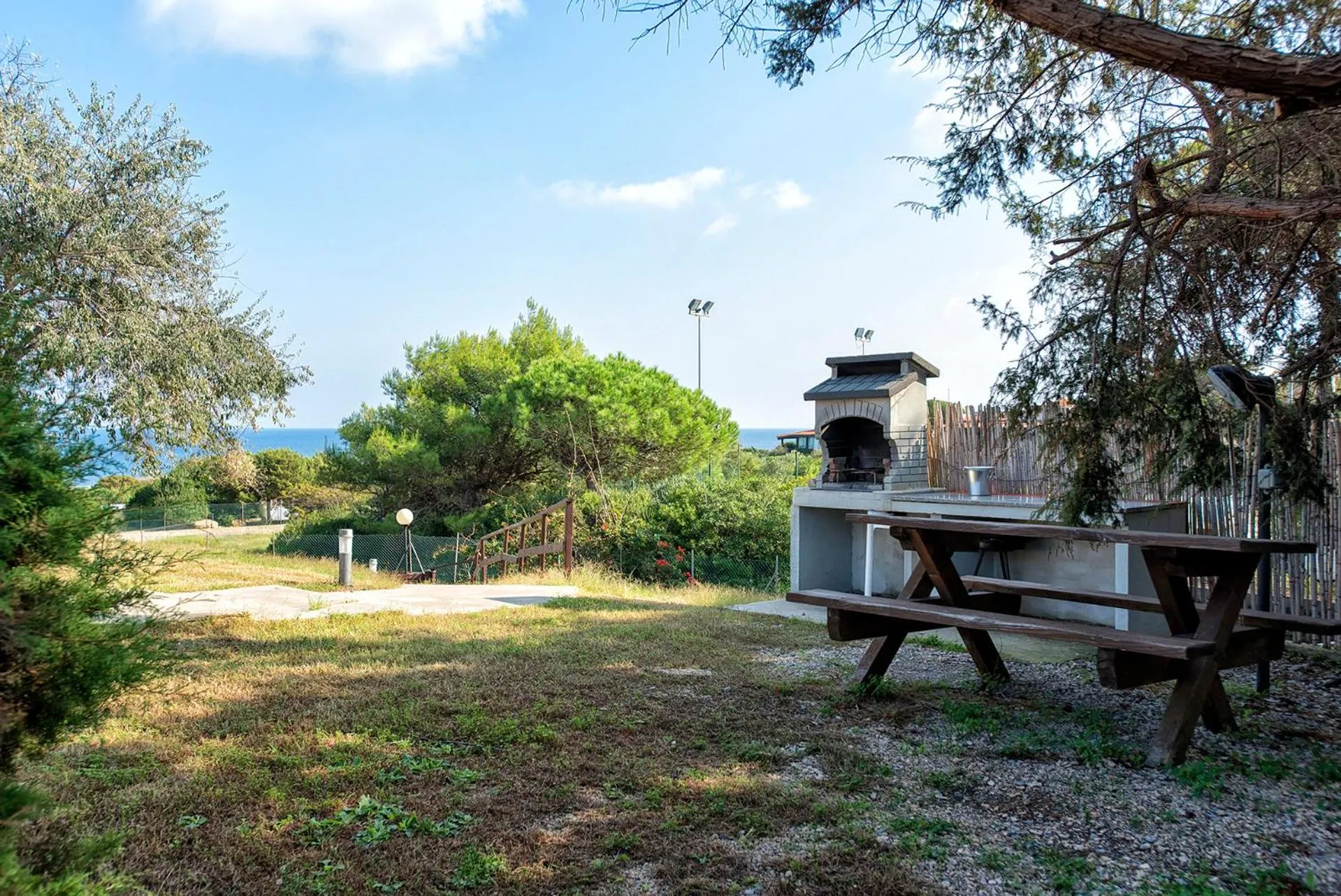 BBQ facilities in Residence Le Vele