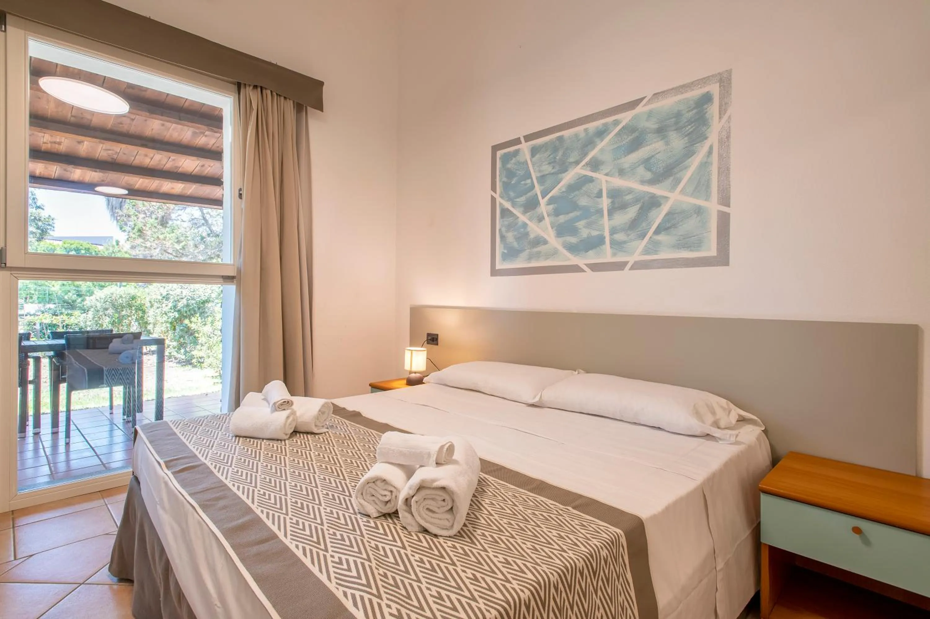 Photo of the whole room, Bed in Residence Le Vele