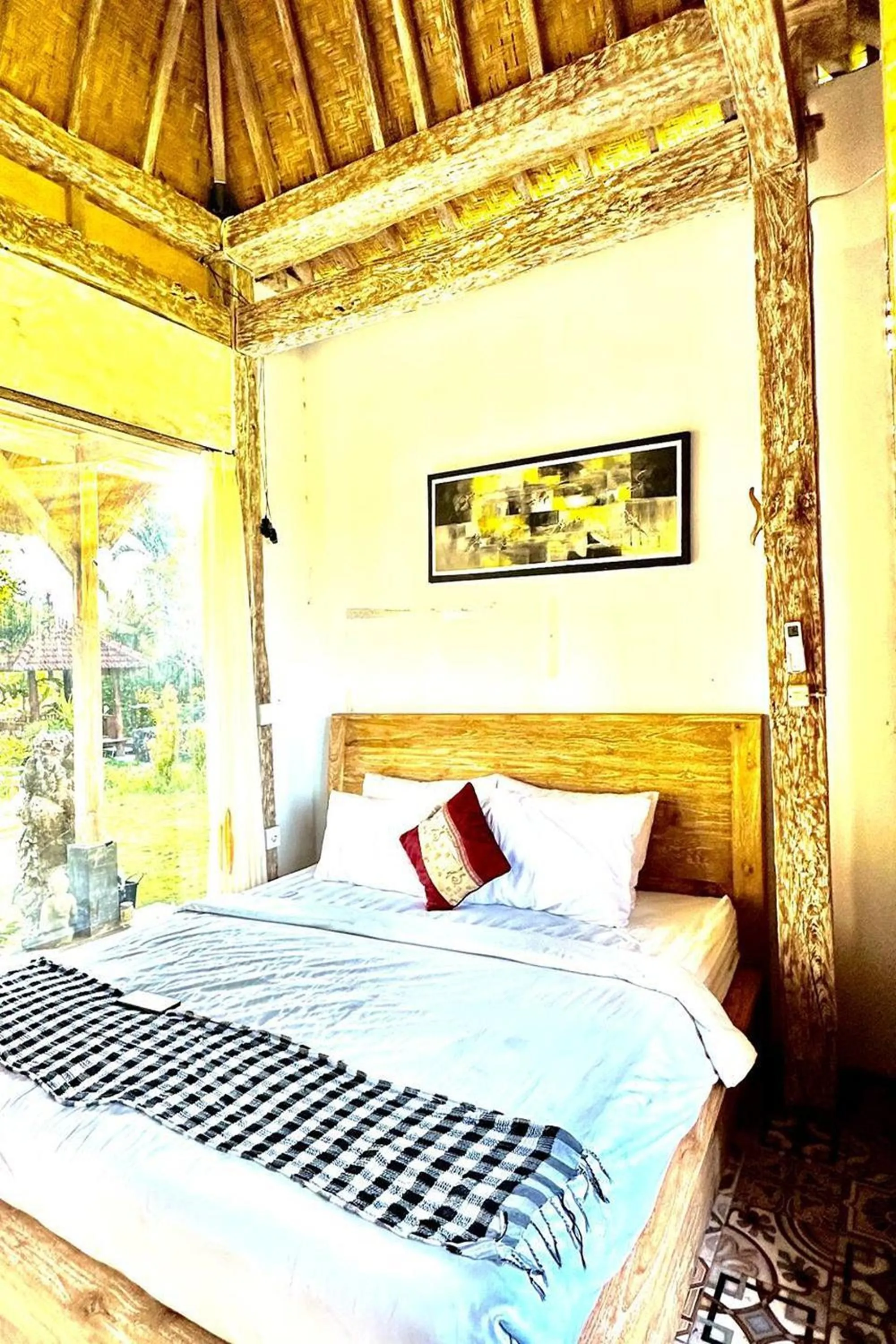 Bedroom in Bali Eco Living Yoga Healing Meditation and Retreat Center