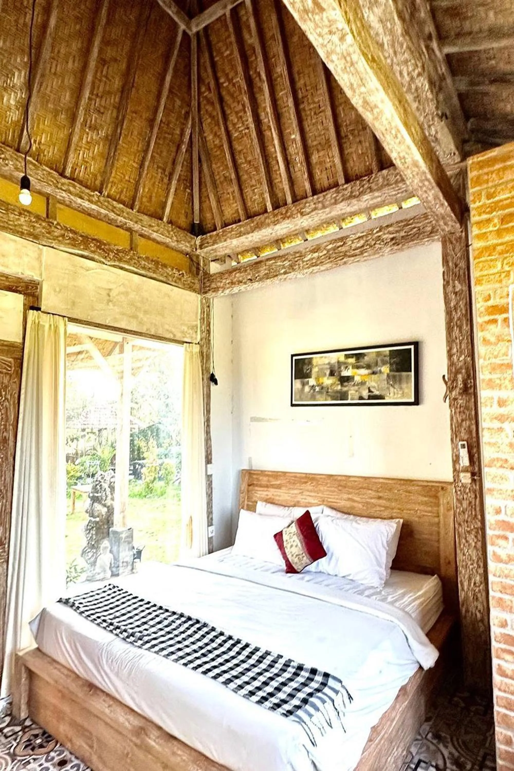 Bed in Bali Eco Living Yoga Healing Meditation and Retreat Center