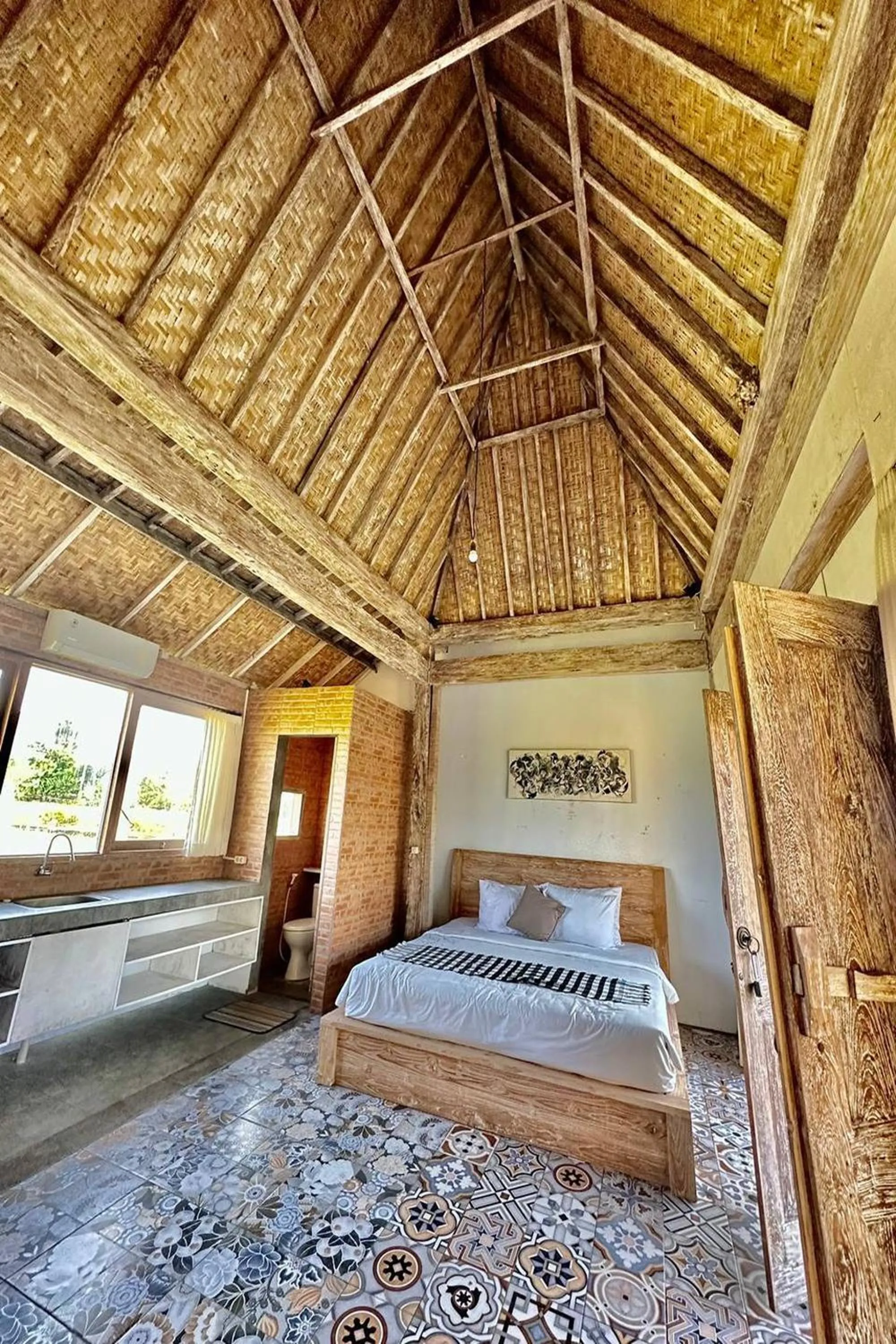 Bedroom in Bali Eco Living Yoga Healing Meditation and Retreat Center