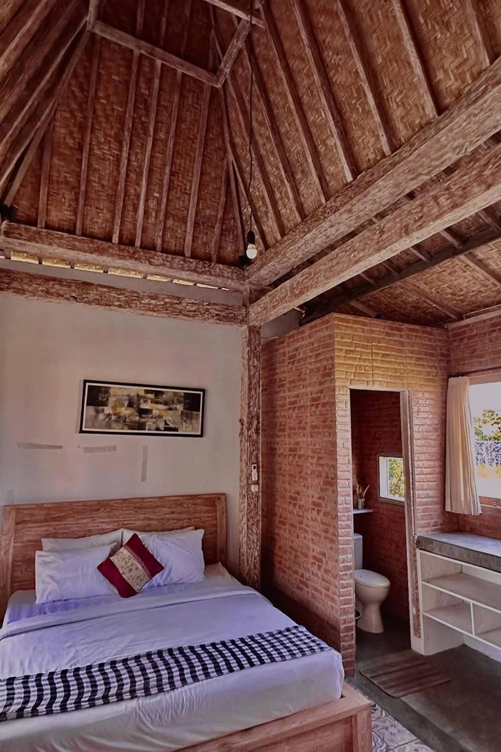 Bedroom in Bali Eco Living Yoga Healing Meditation and Retreat Center