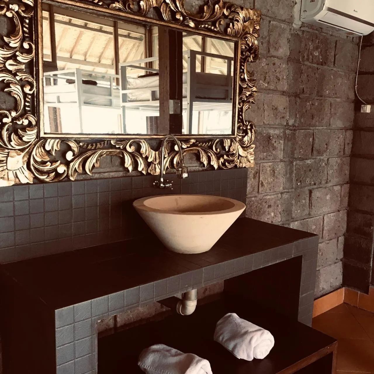 Bathroom in Bali Eco Living Yoga Healing Meditation and Retreat Center