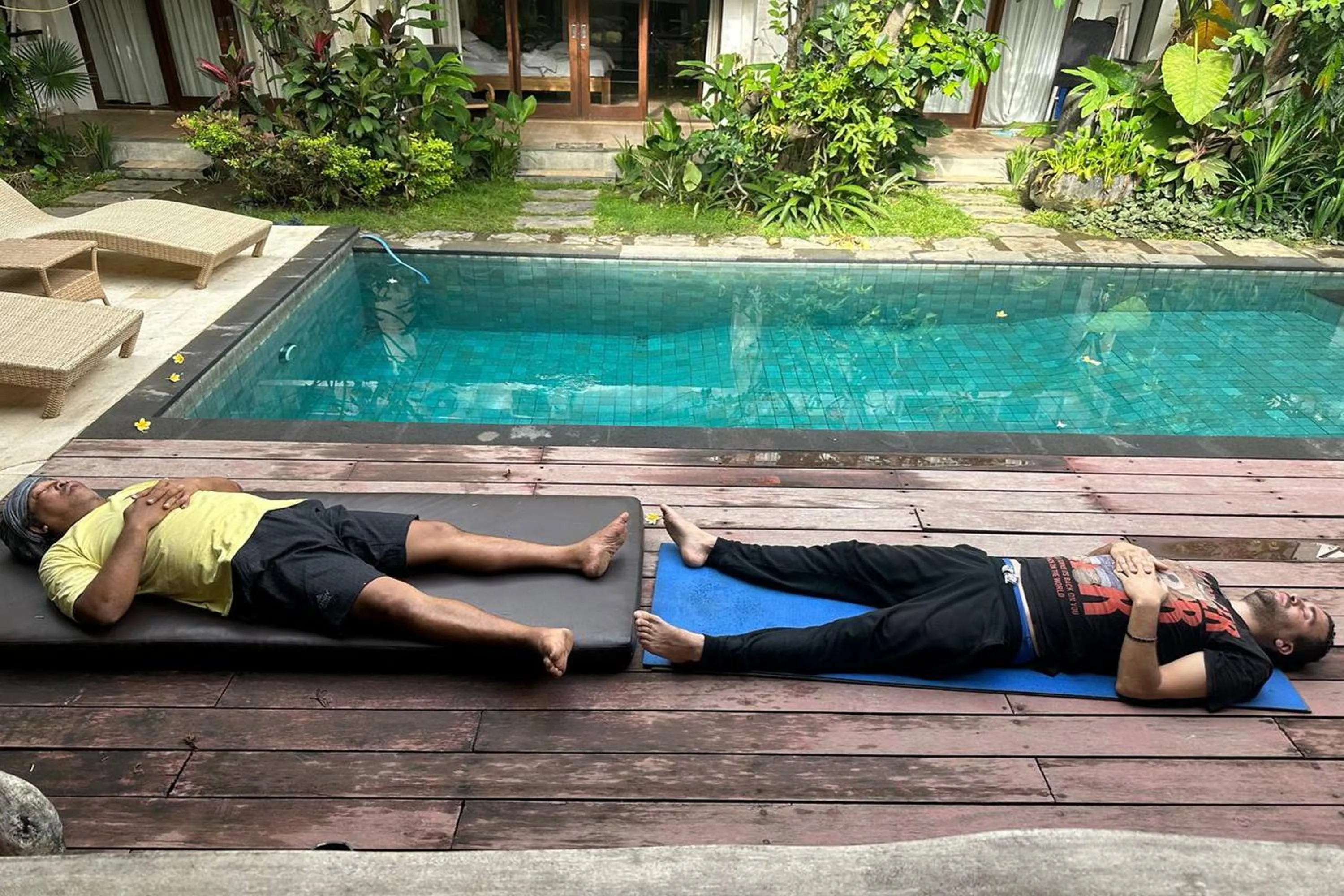 Swimming pool in Bali Eco Living Yoga Healing Meditation and Retreat Center