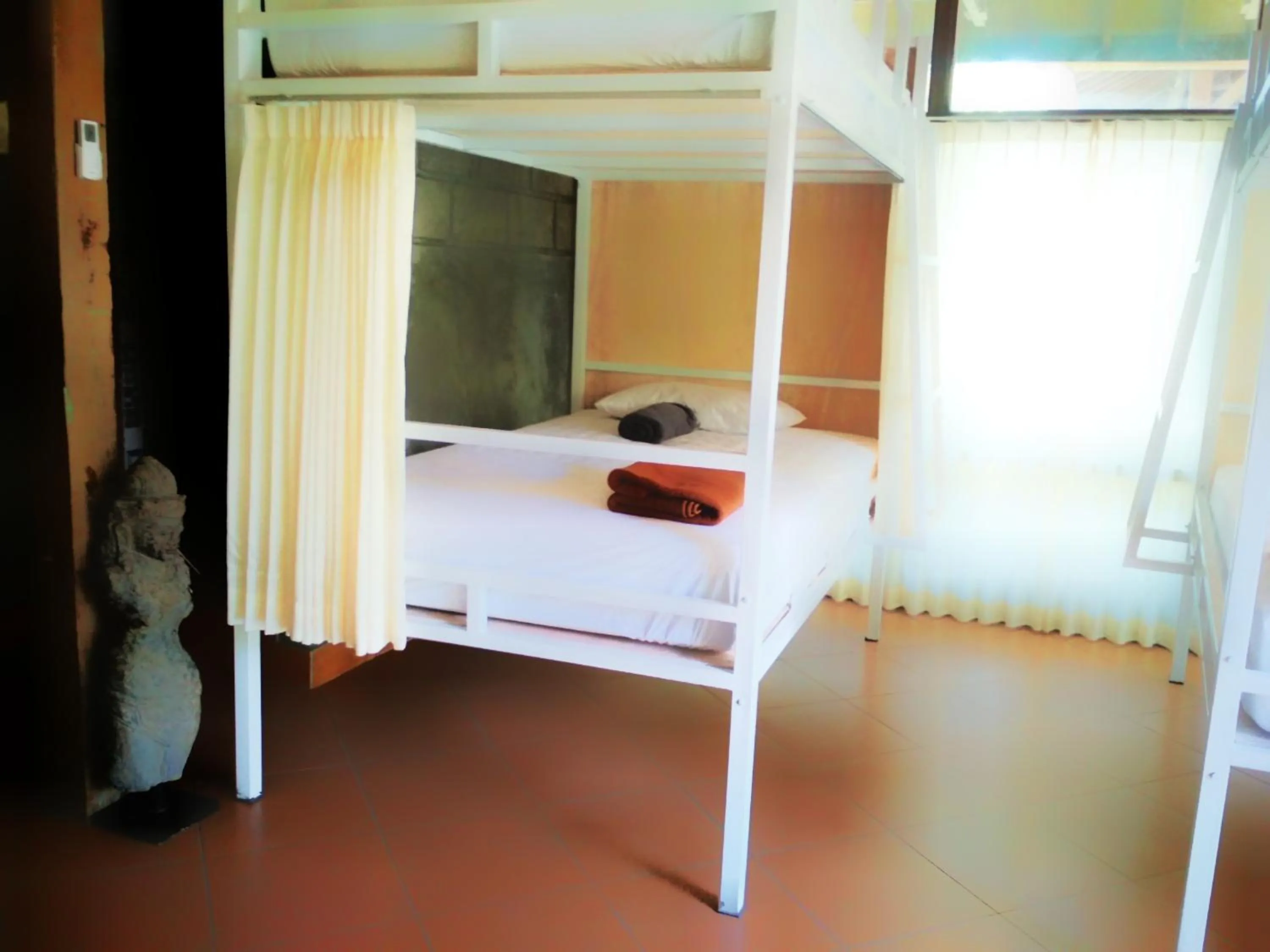 bunk bed in Bali Eco Living Yoga Healing Meditation and Retreat Center