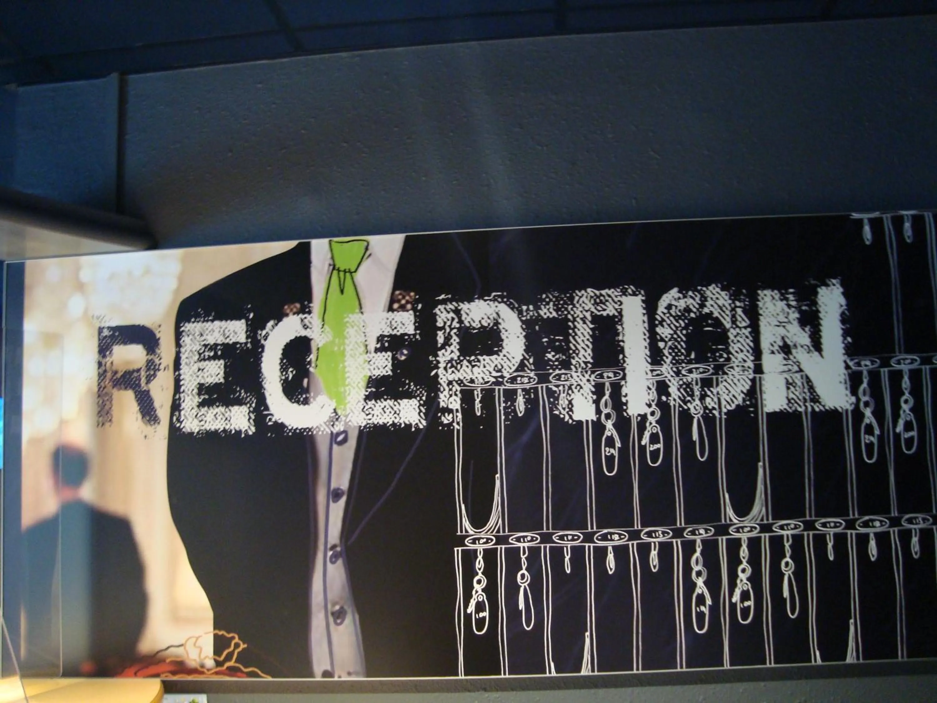 Lobby or reception in ibis budget Toulouse Centre Gare