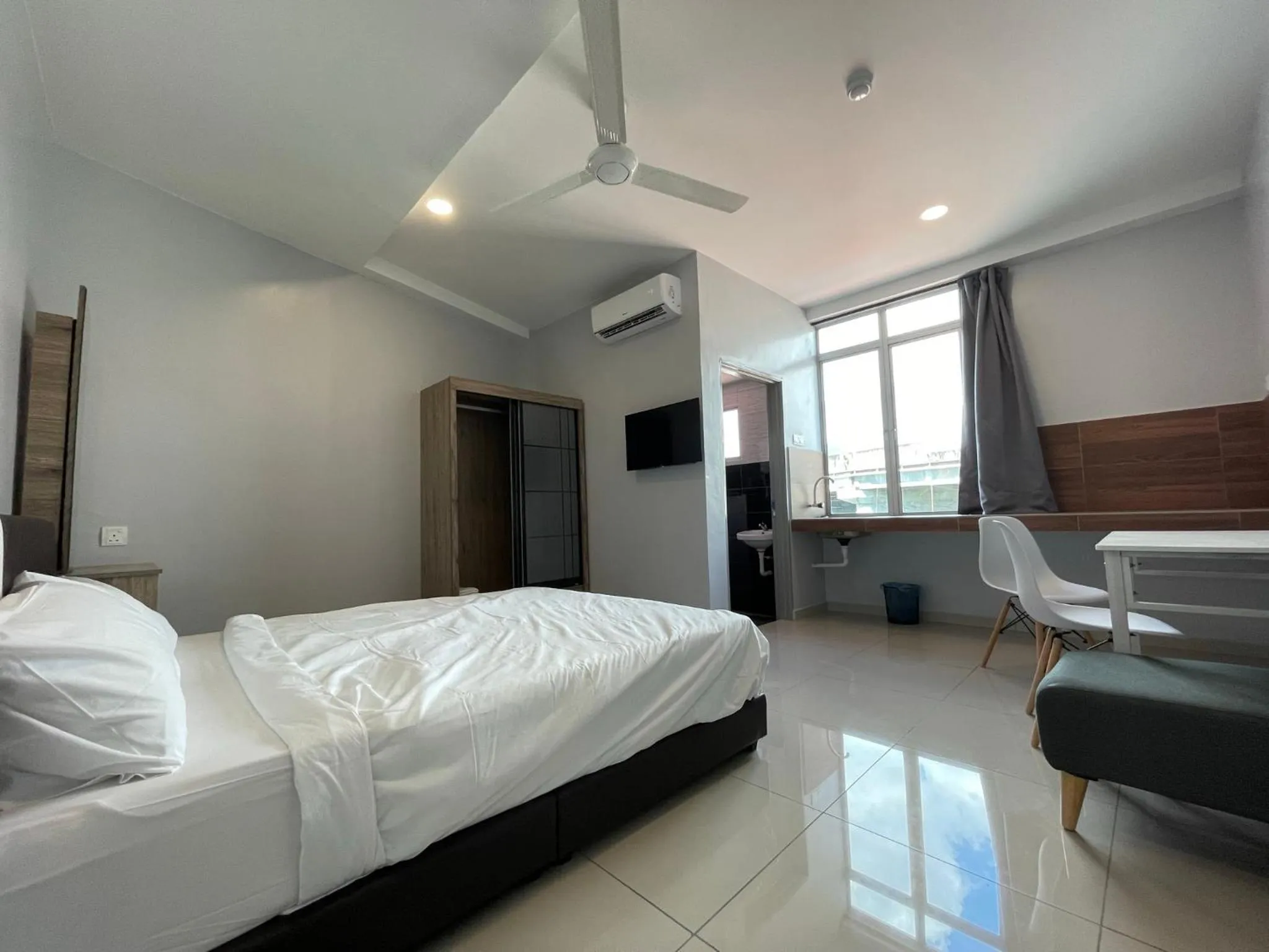 Bed in Reno Hotel Ipoh