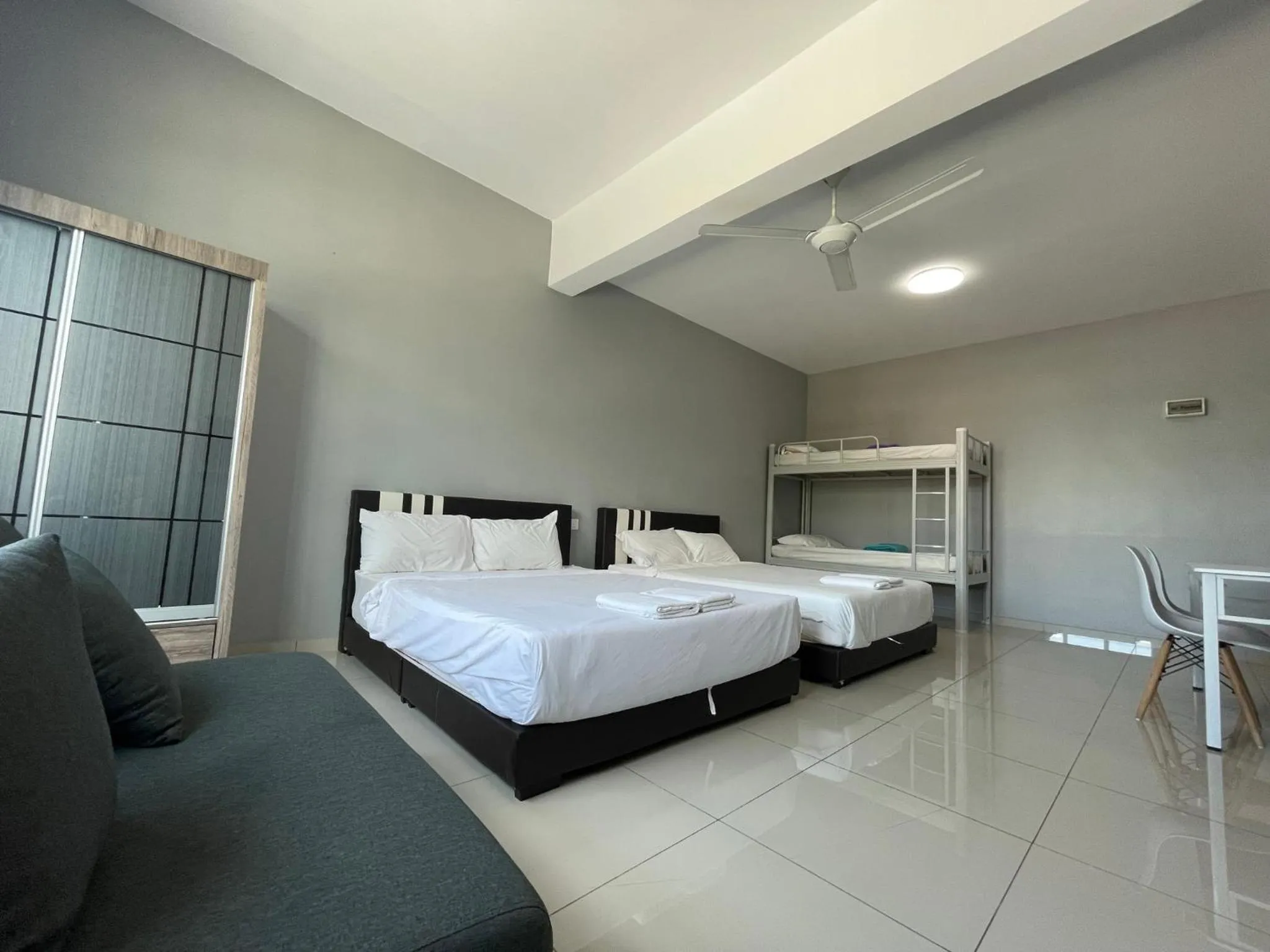 Bed in Reno Hotel Ipoh