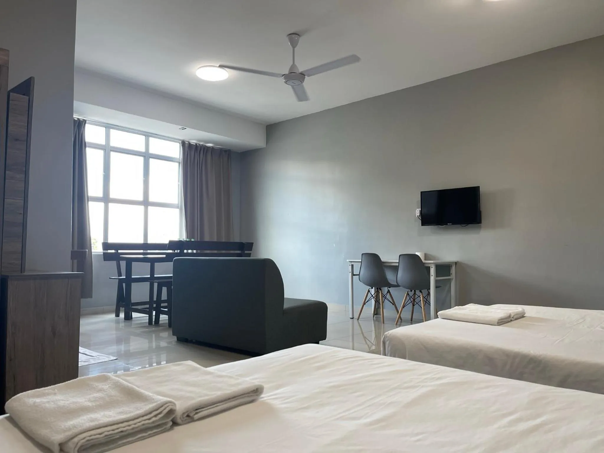 Bed in Reno Hotel Ipoh