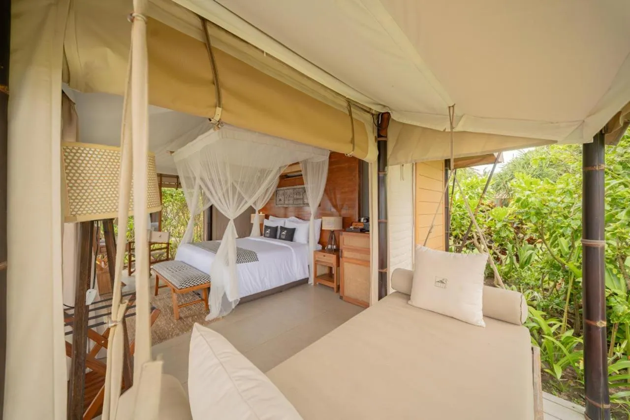 Bedroom, Bed in Bali Beach Glamping