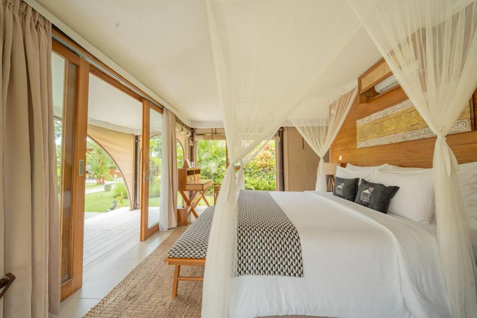 Bedroom, Bed in Bali Beach Glamping