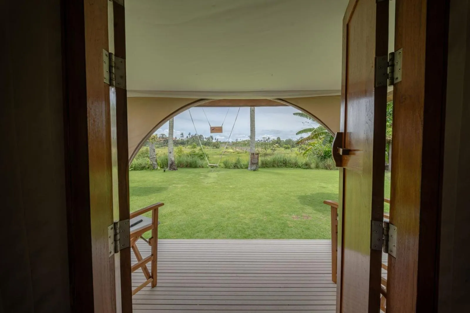 Garden in Bali Beach Glamping