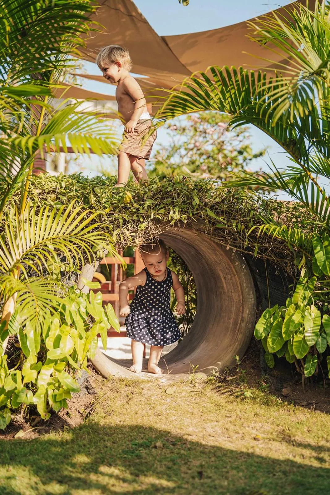 Children play ground in Bali Beach Glamping