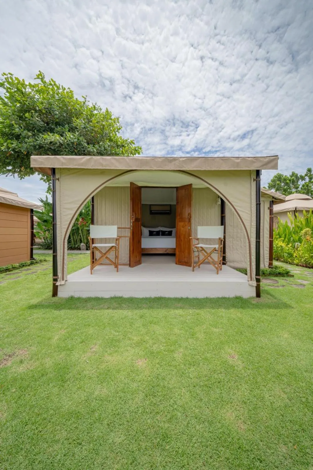 Property building in Bali Beach Glamping