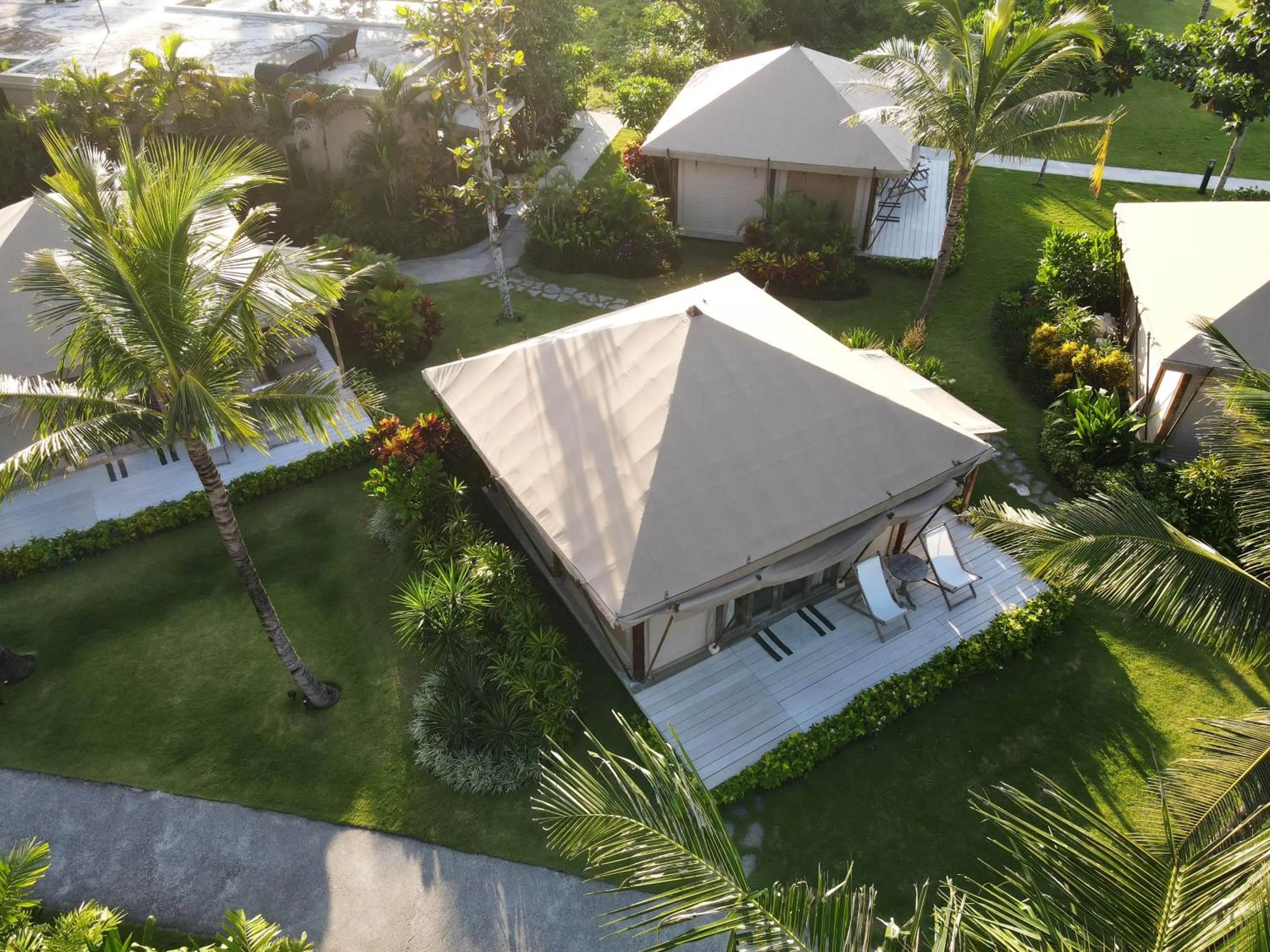 Property building in Bali Beach Glamping