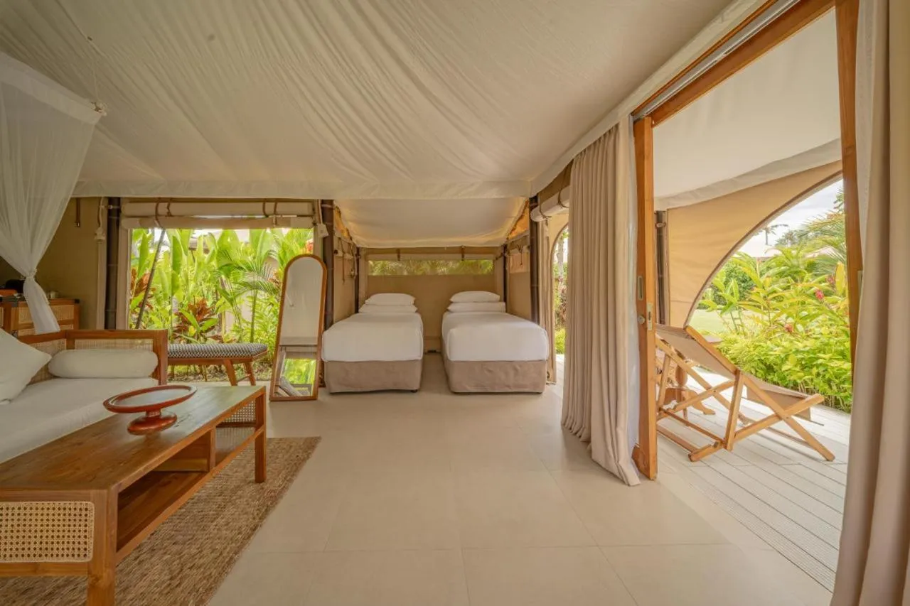 Bedroom, Bed in Bali Beach Glamping