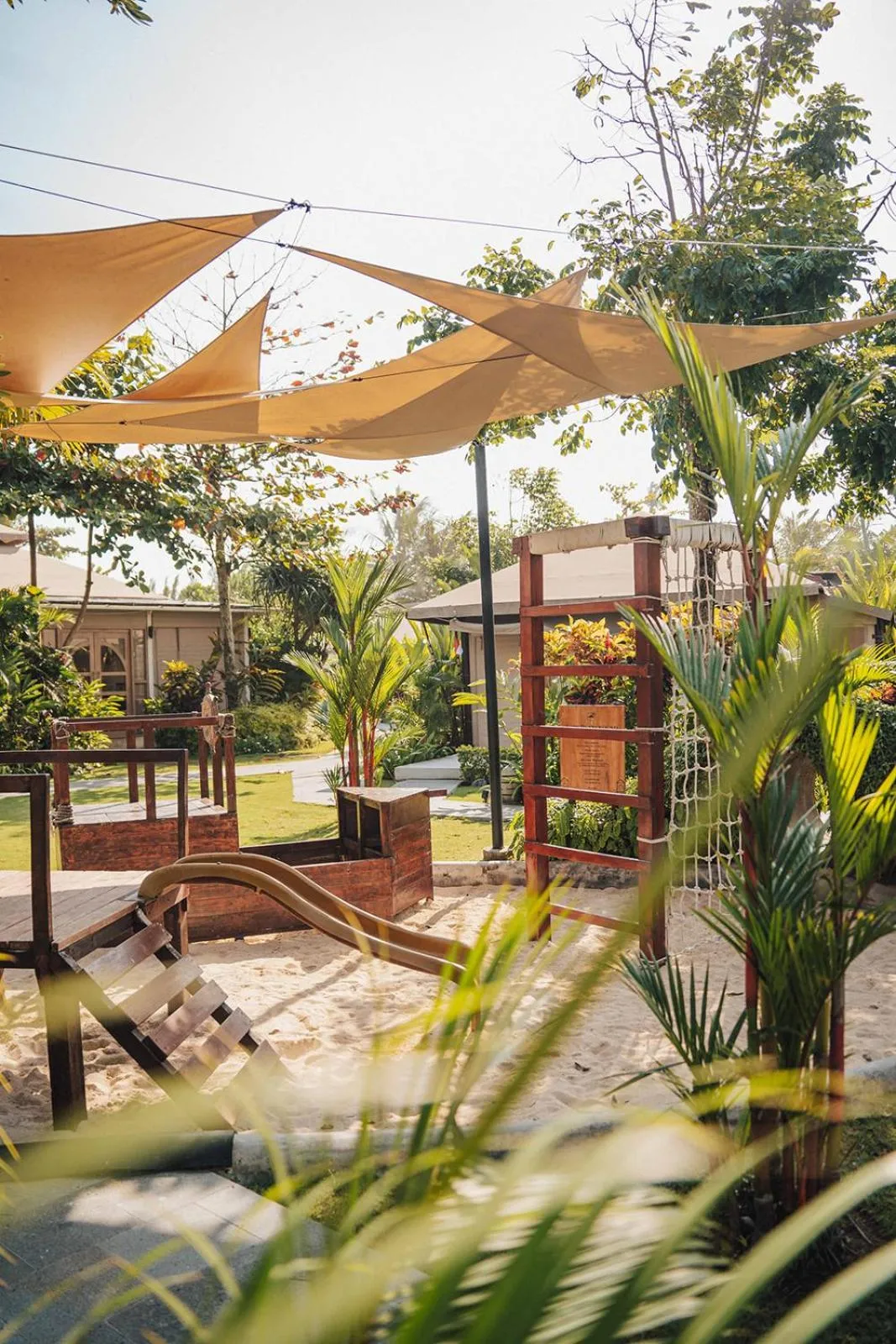 Children play ground in Bali Beach Glamping