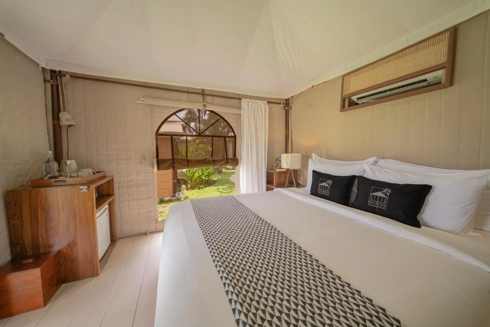 Bedroom, Bed in Bali Beach Glamping