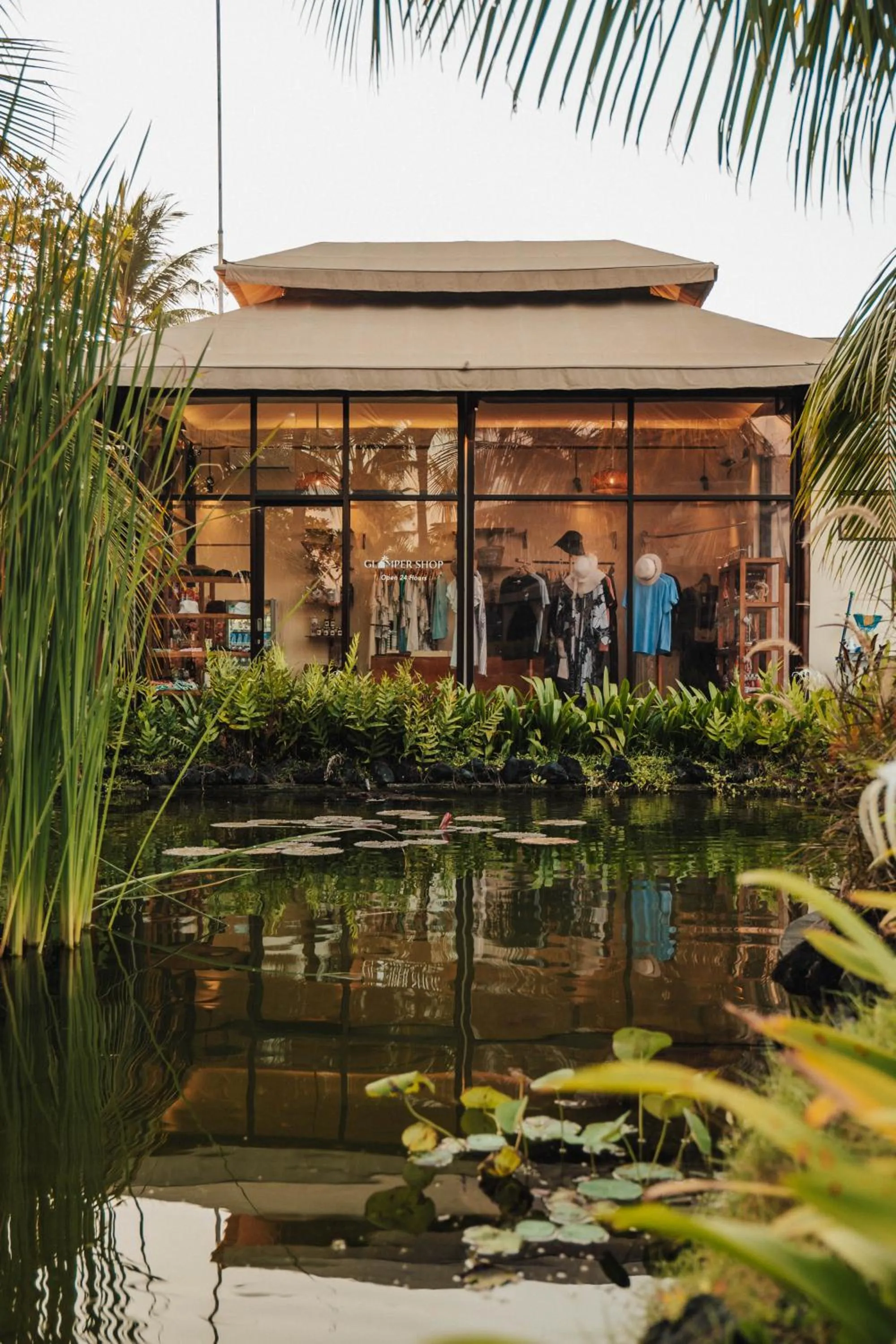 Shopping Area in Bali Beach Glamping
