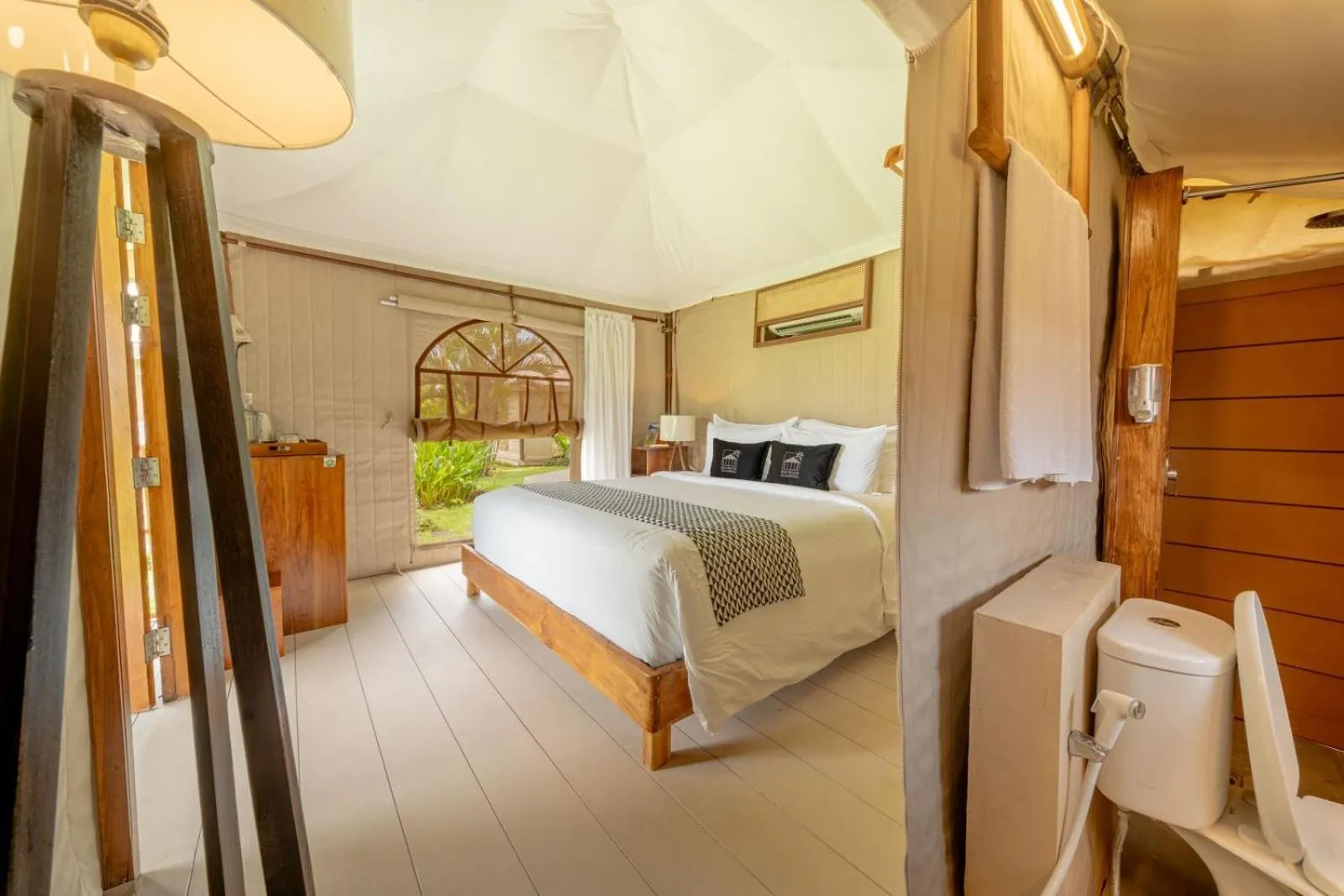 Bedroom, Bed in Bali Beach Glamping