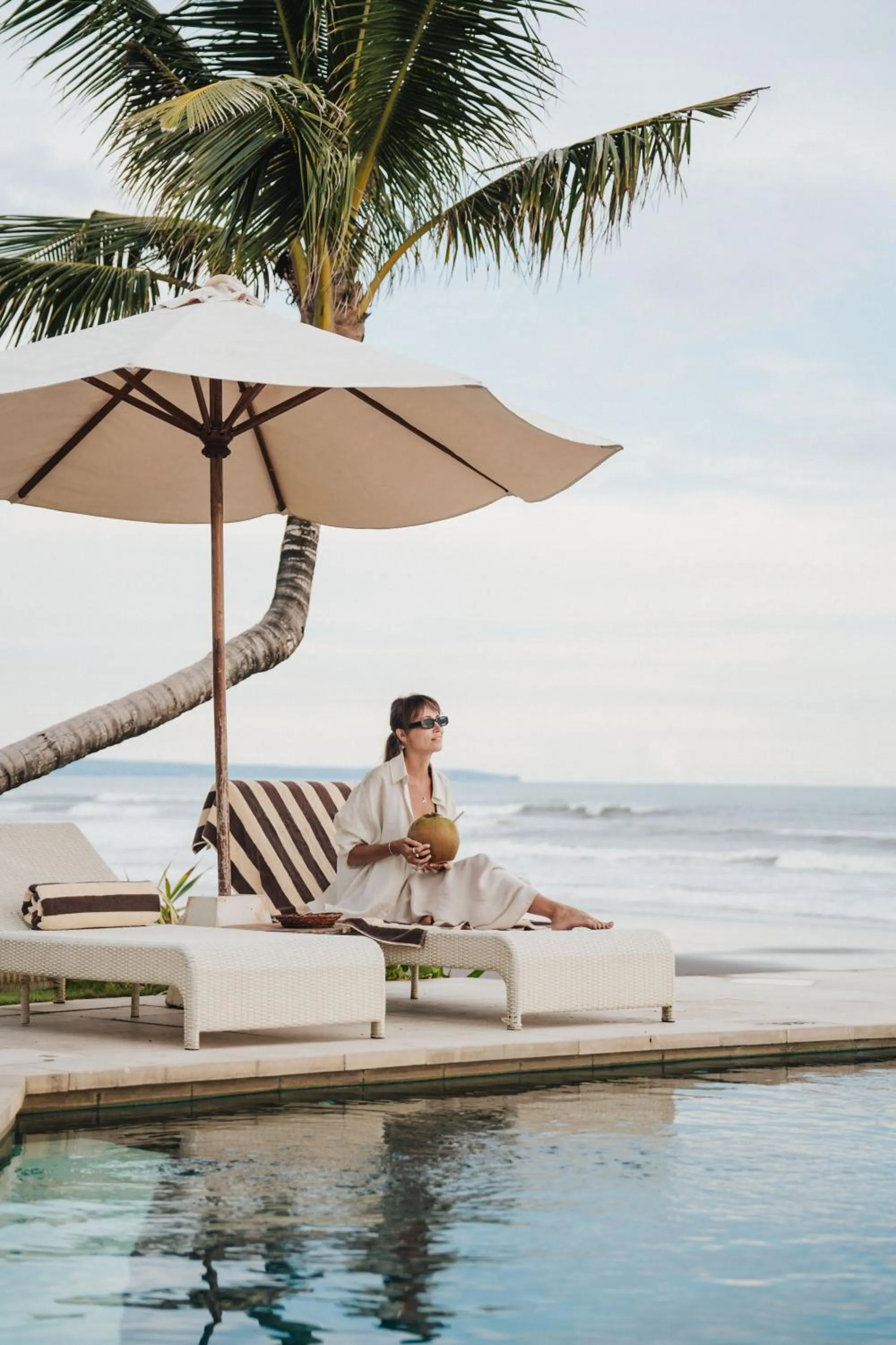 Swimming pool in Bali Beach Glamping