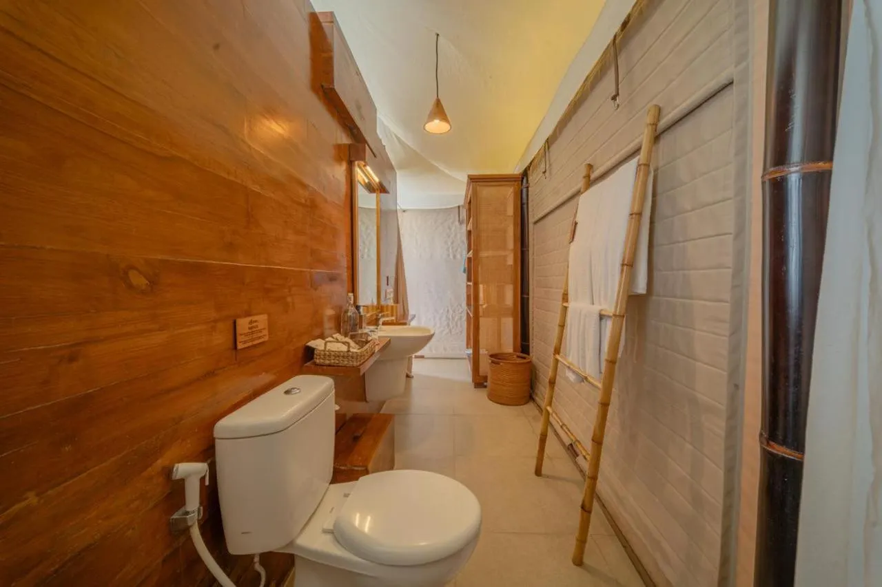 Bathroom in Bali Beach Glamping