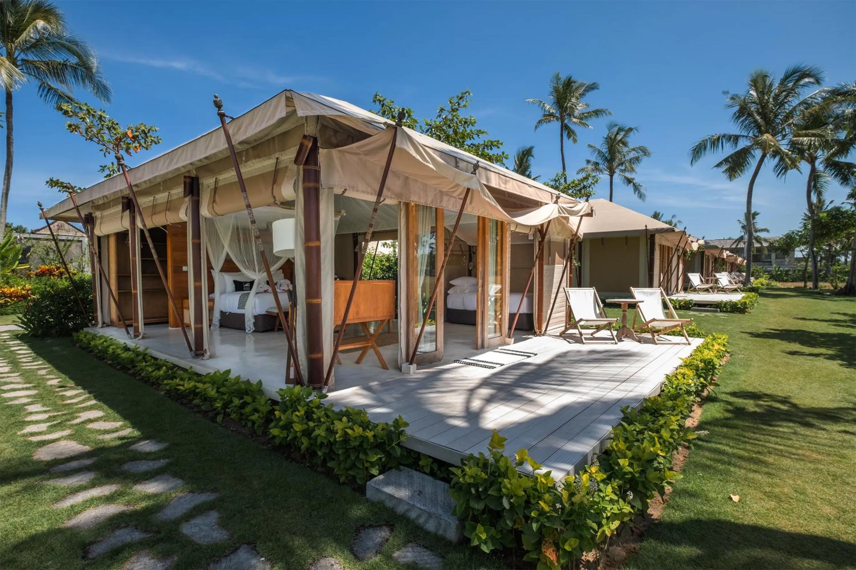 Property building in Bali Beach Glamping