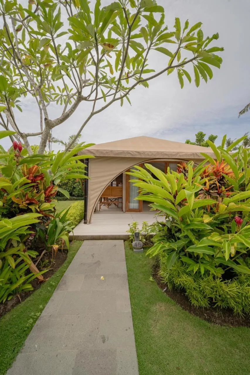 Garden view in Bali Beach Glamping