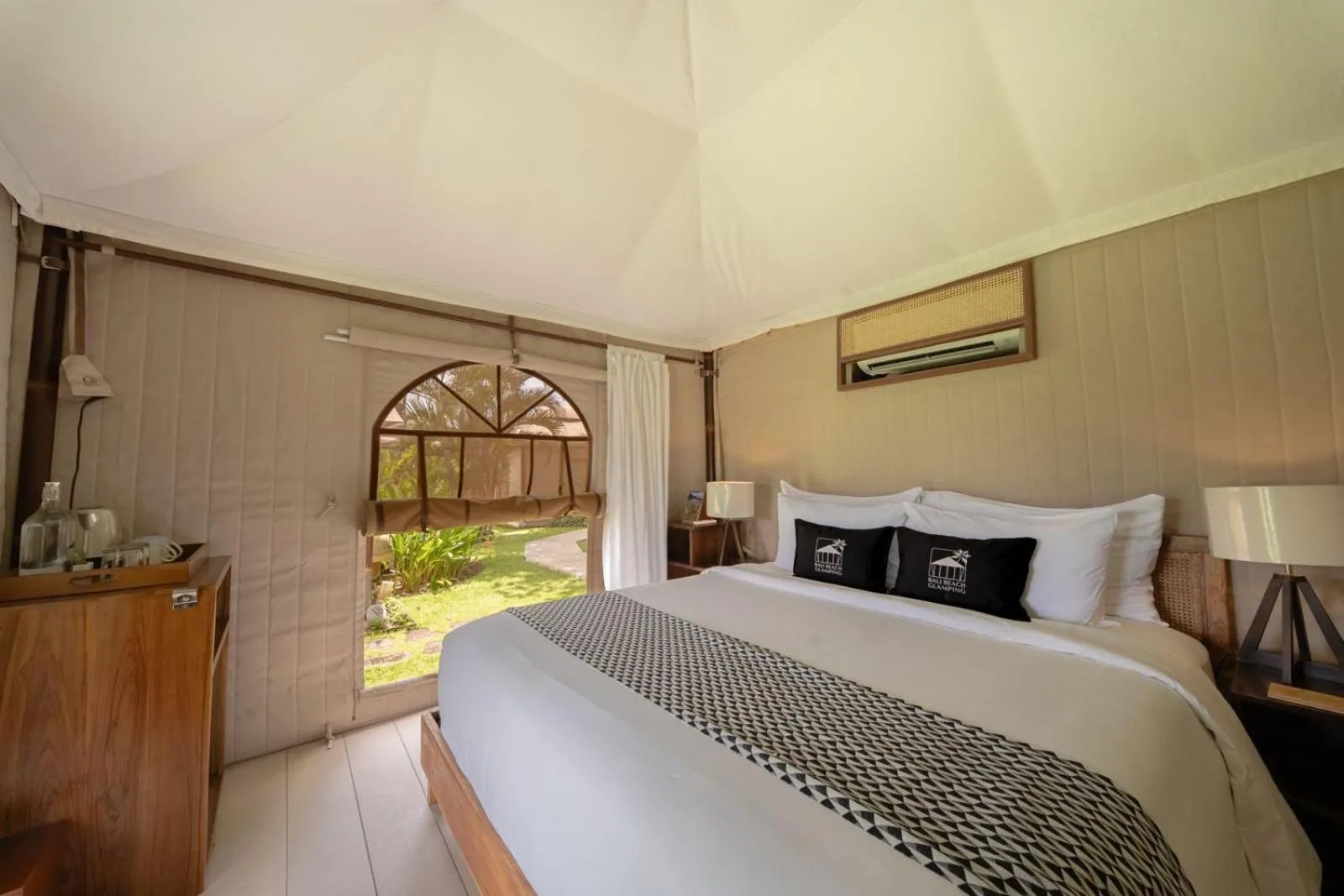 Bedroom, Bed in Bali Beach Glamping