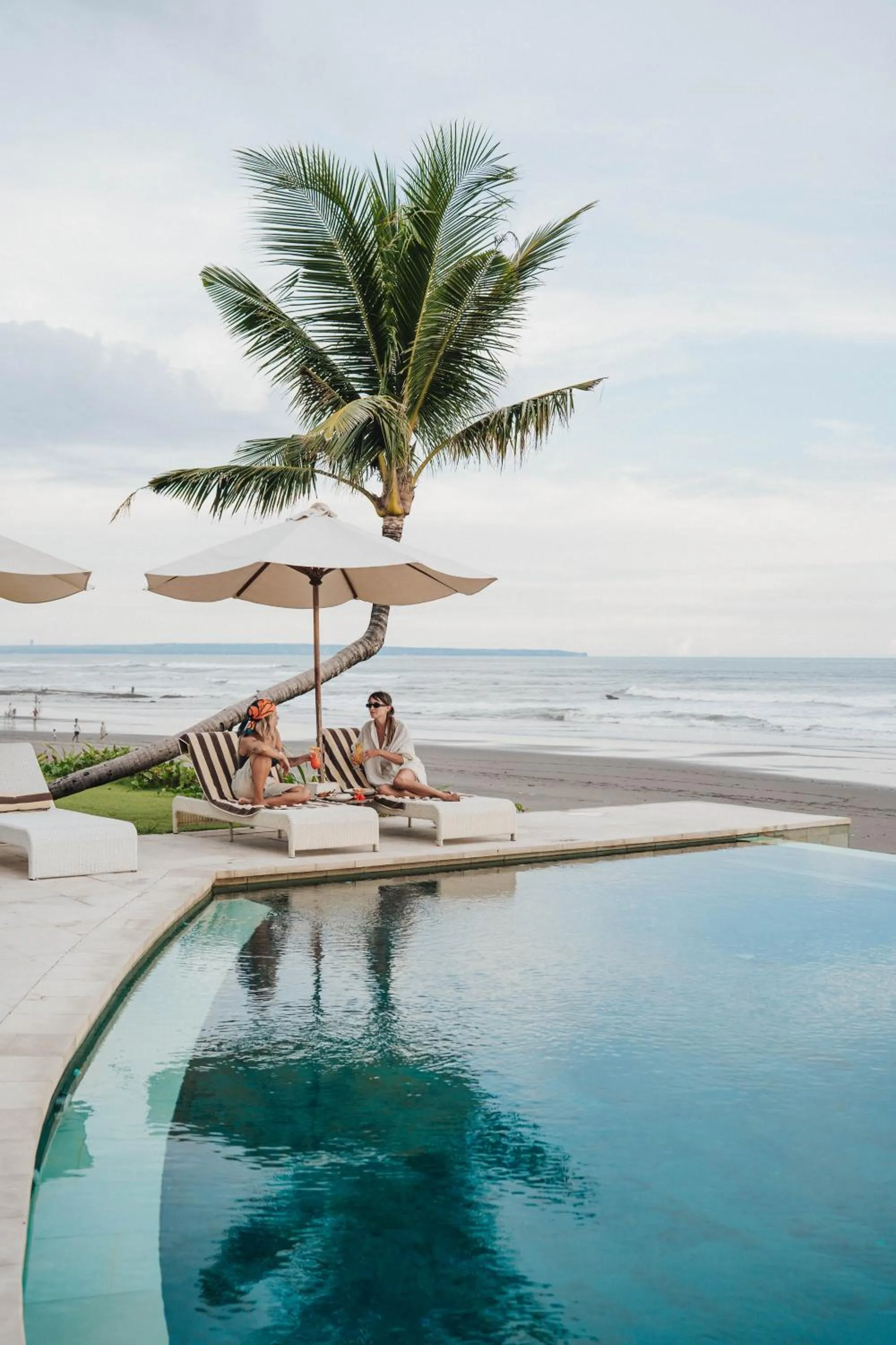 Swimming pool in Bali Beach Glamping