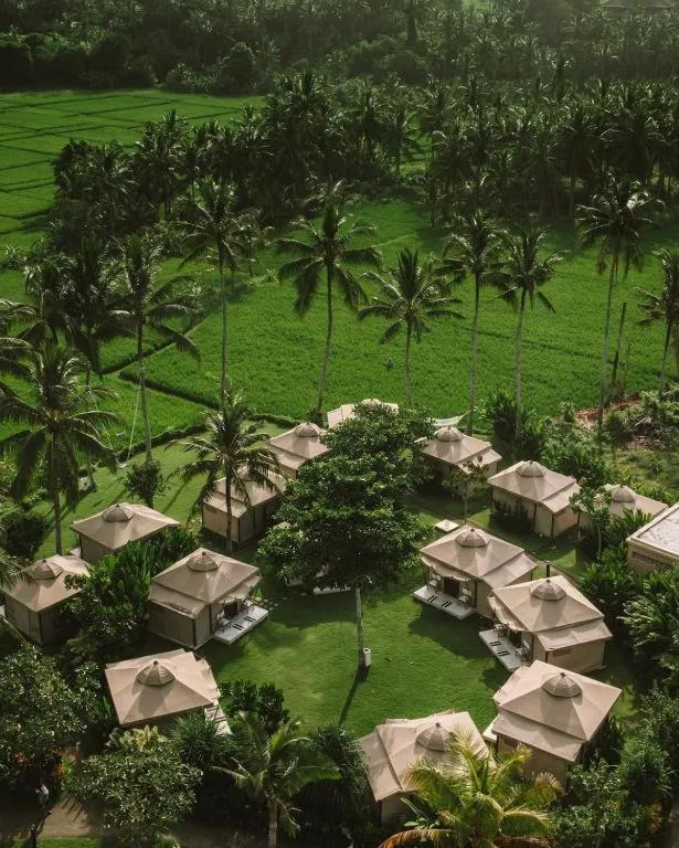 Natural landscape in Bali Beach Glamping